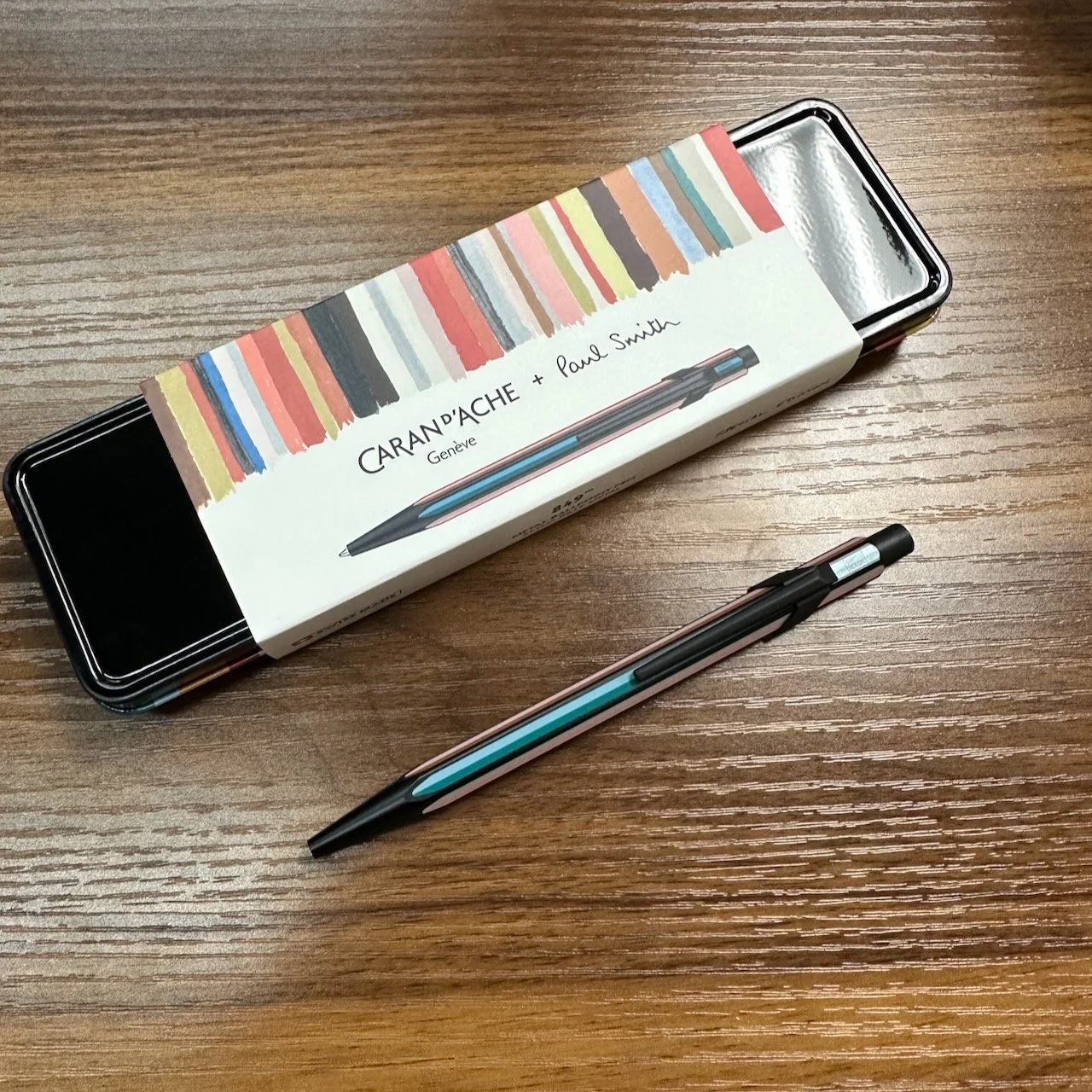 Caran d'Ache + Paul Smith 849 Ballpoint Satin Black