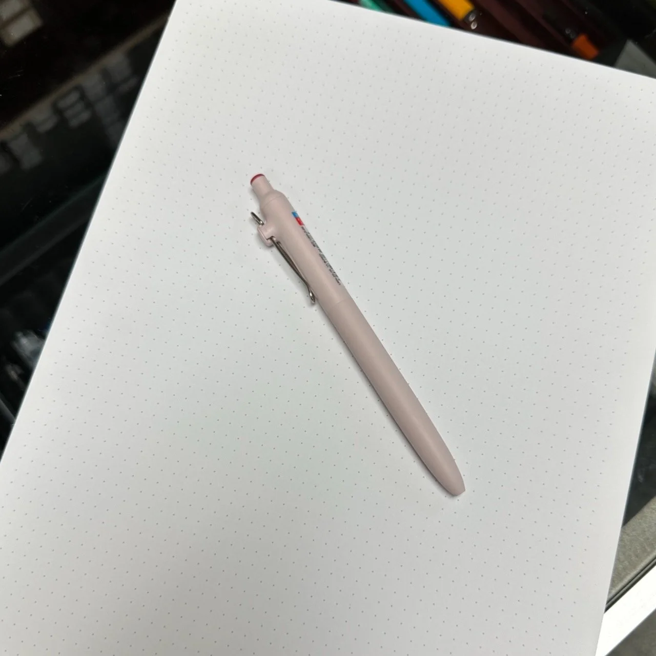 Uni Zento Standard Red with Red Ink