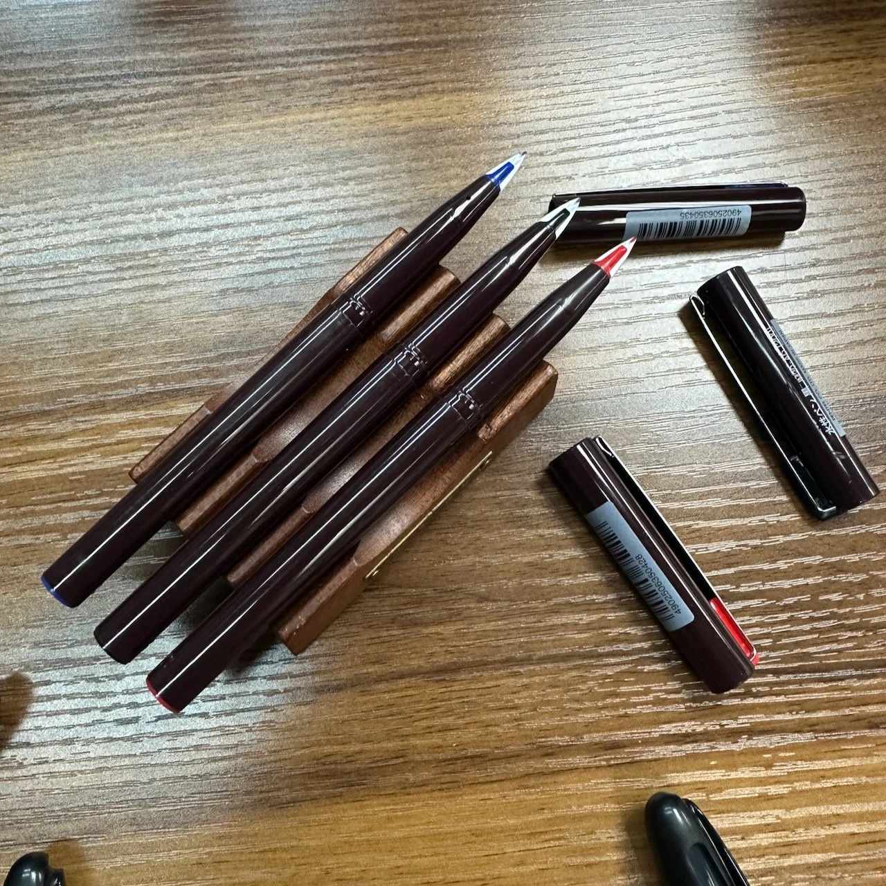 Pentel PulaMan Pens Uncapped