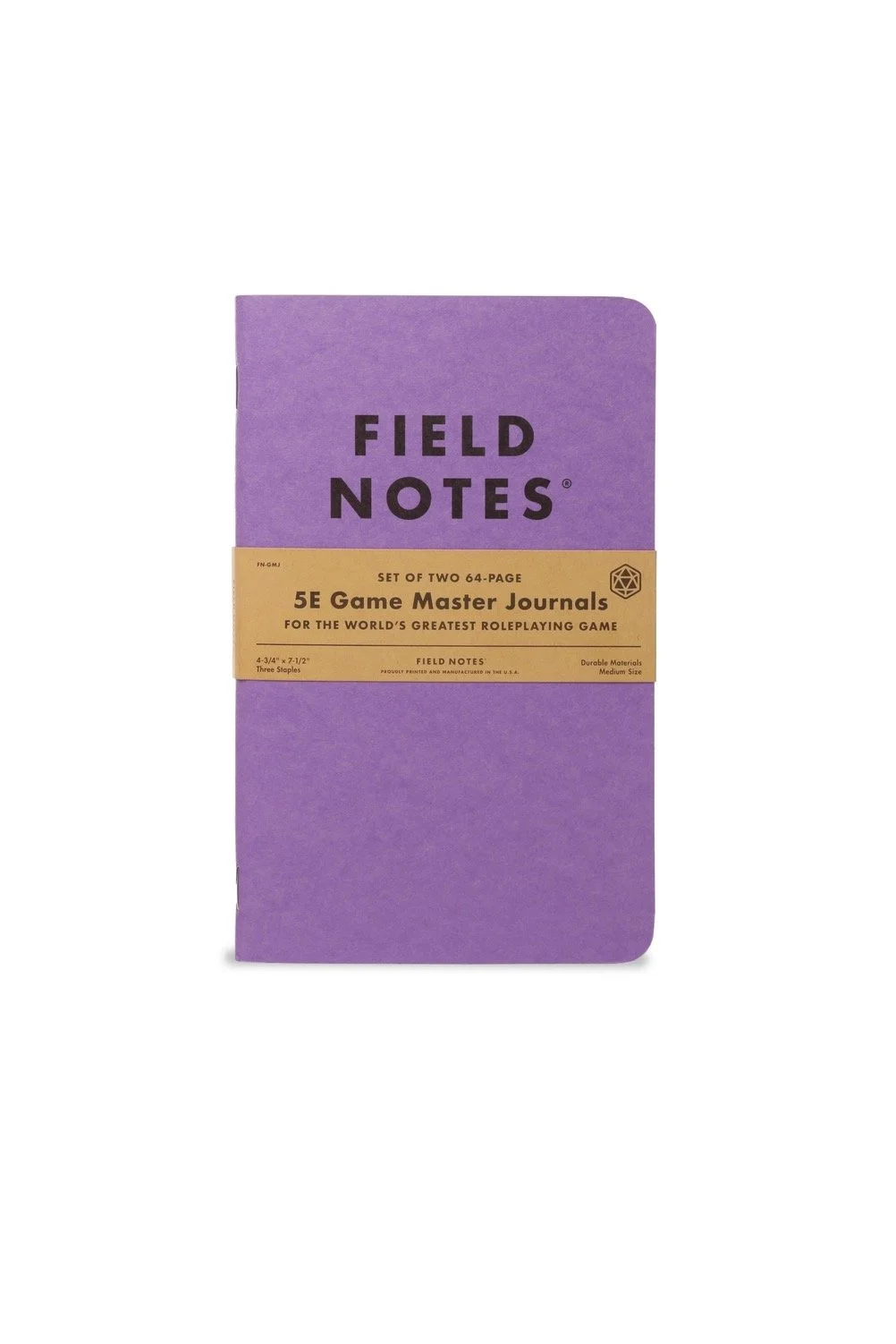 Field Notes Gaming Journals Gamemaster Journal