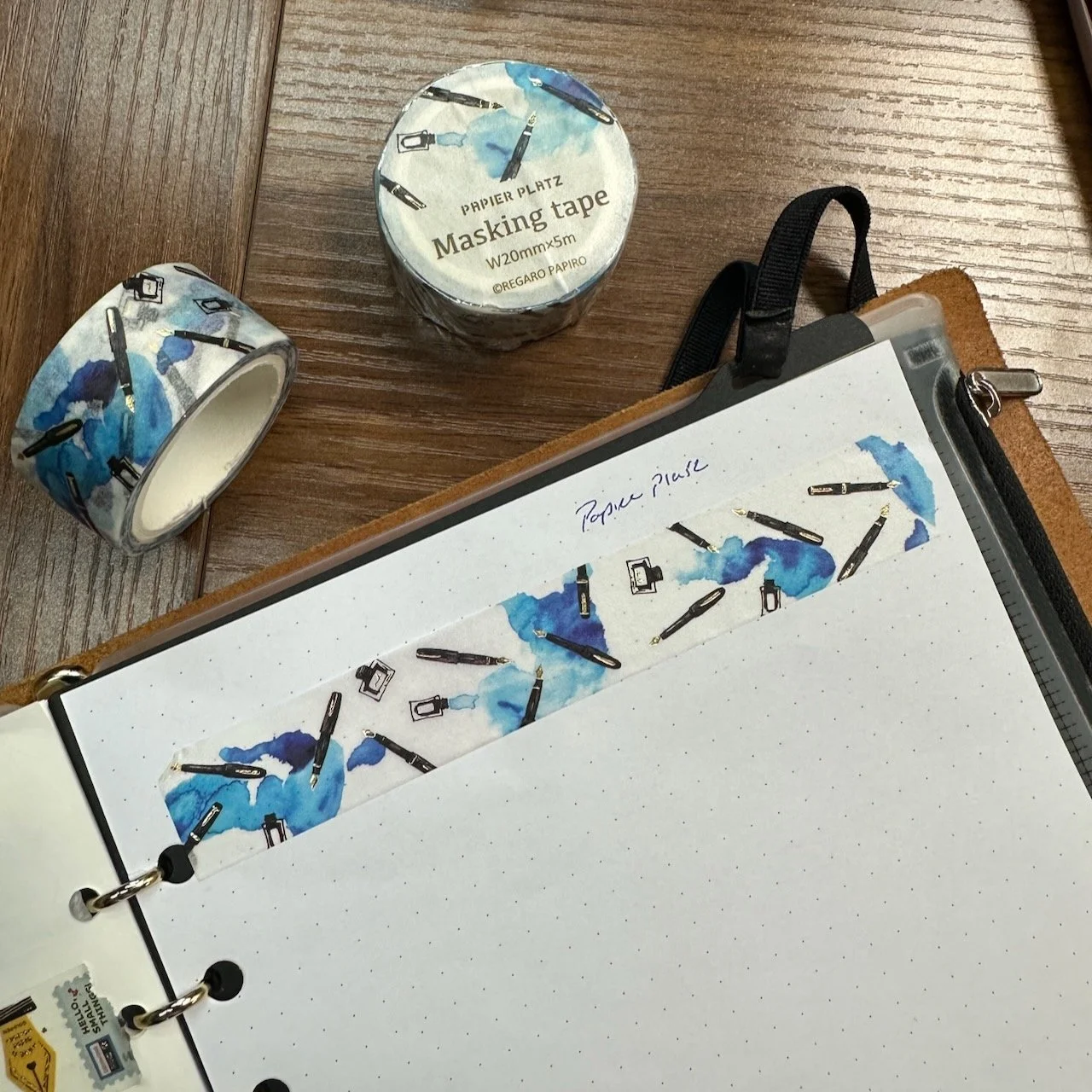 Papier Platz Washi Tape Fountain Pens
