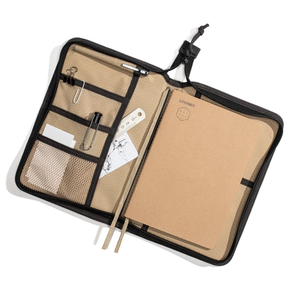 Lochby Field Folio A5 (Charcoal/Tan) (Notebook)