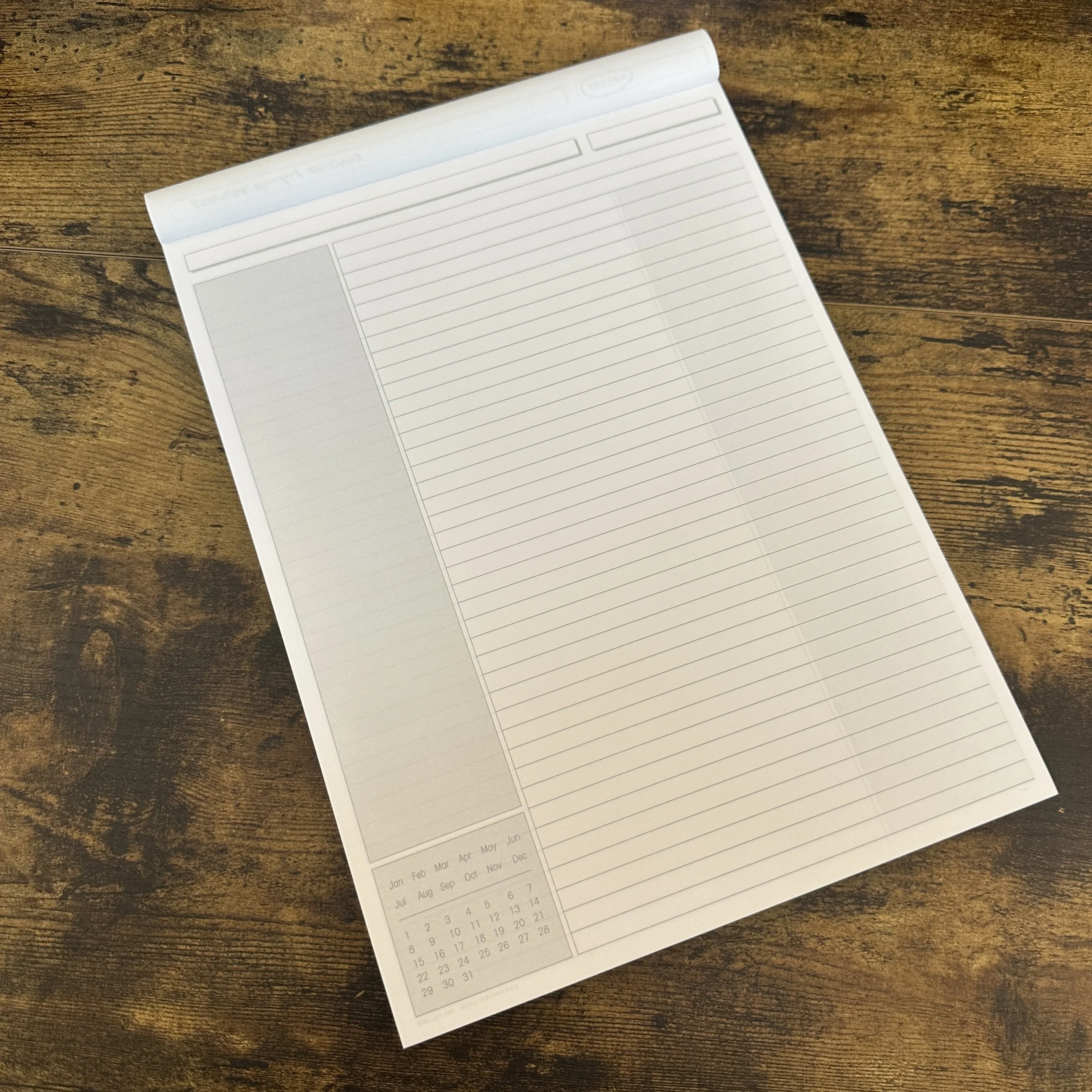 Levenger Freeleaf Notepad Layout