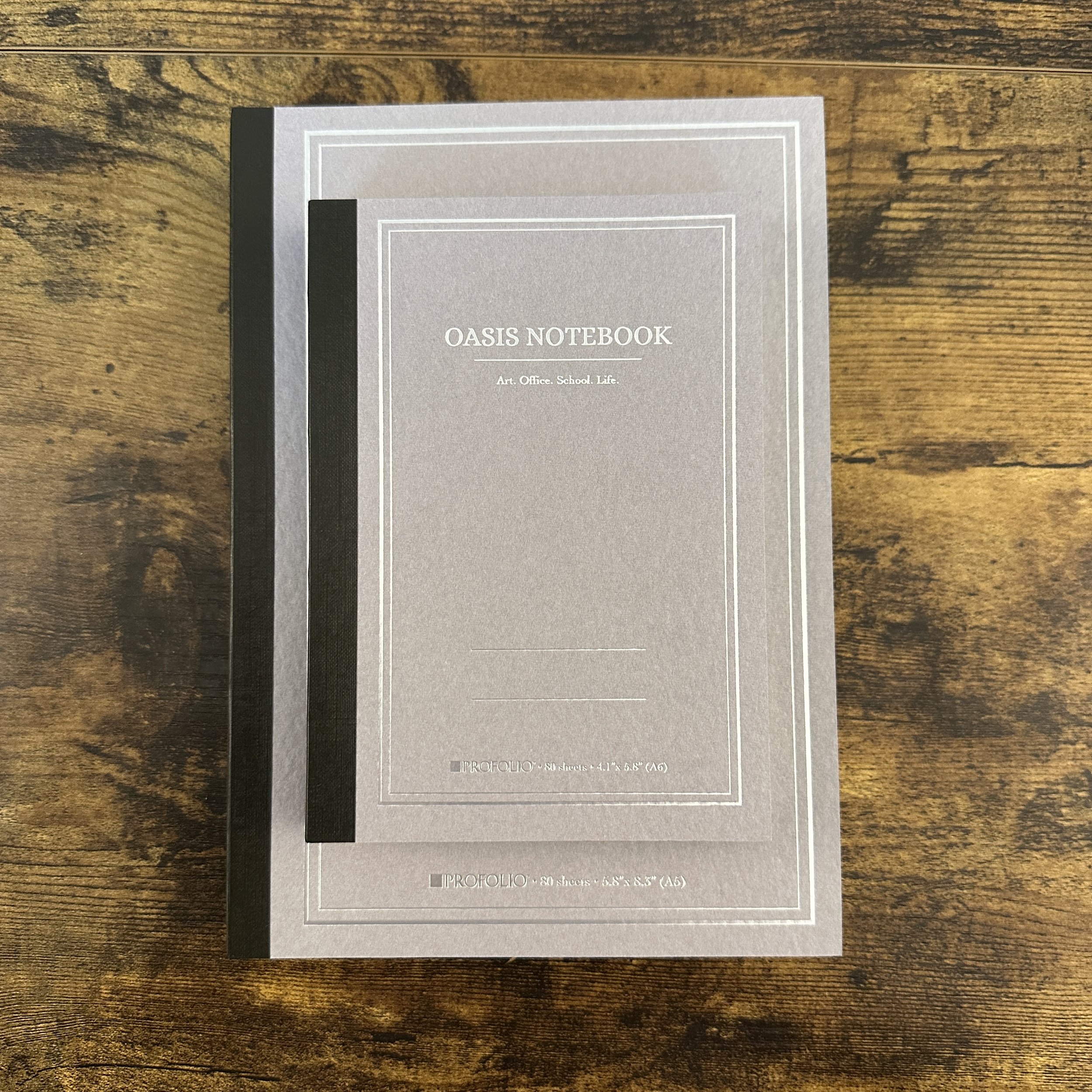 Profolio Gray Notebooks