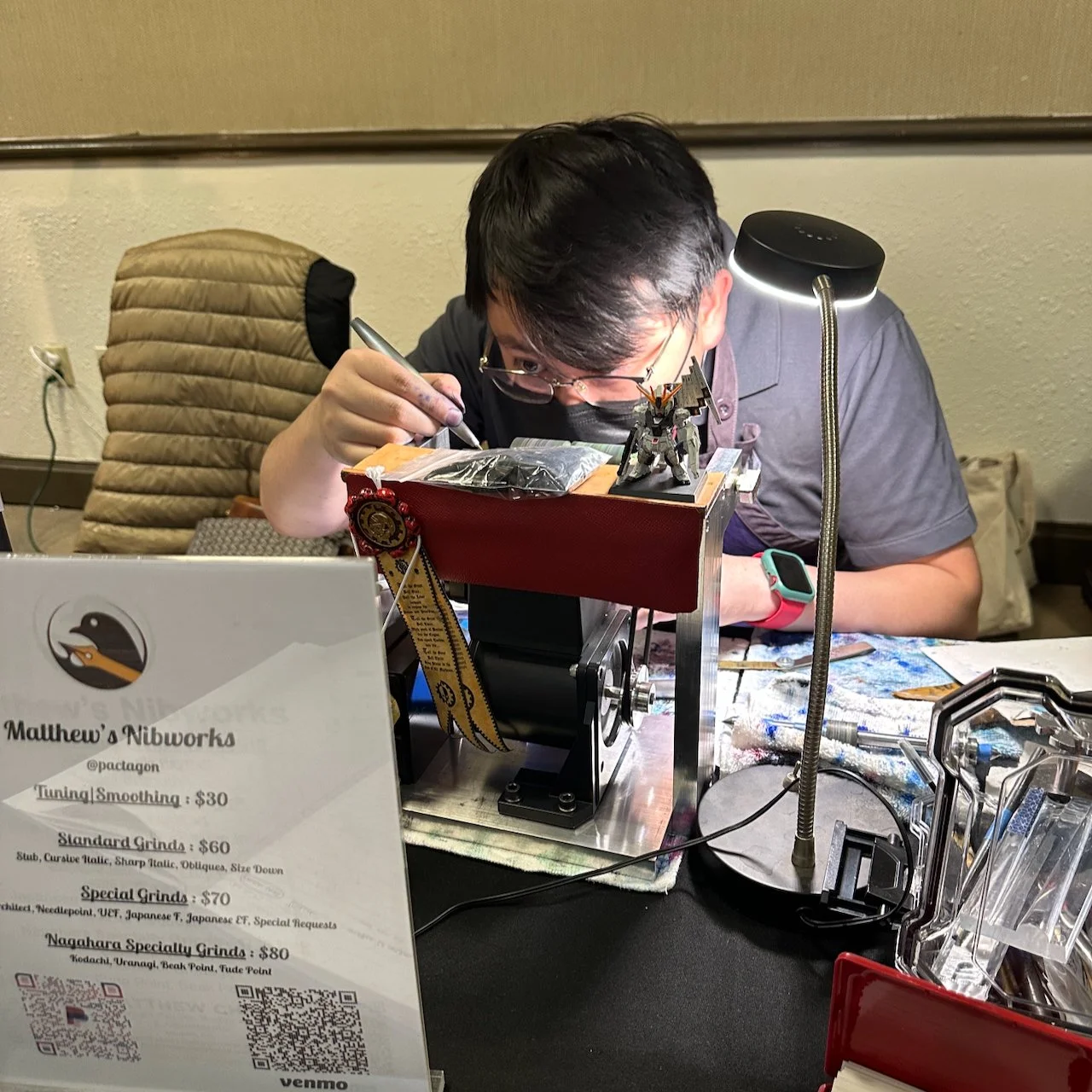 Matthew Chen Grinding Nibs