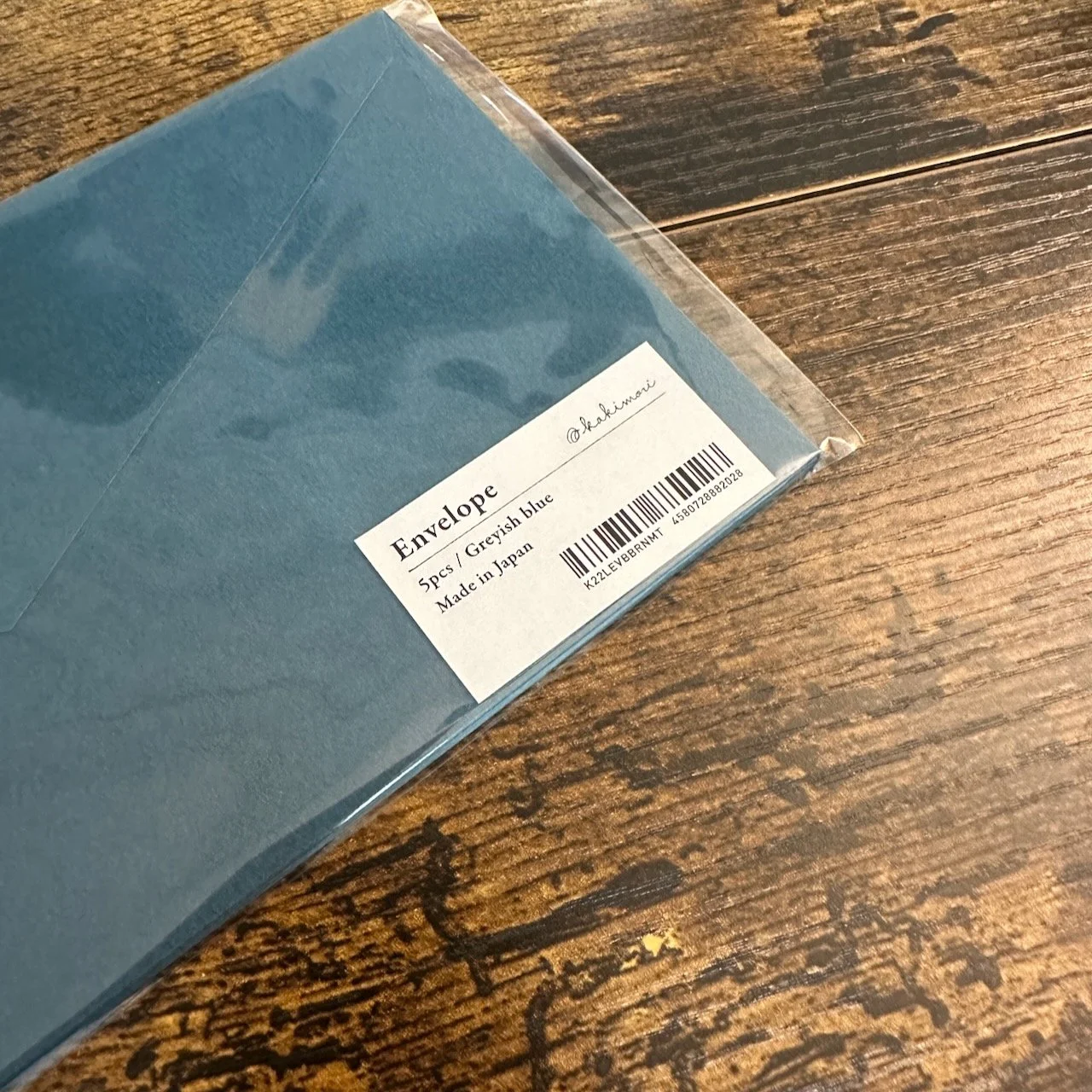 Kakimori Envelopes Greyish Blue