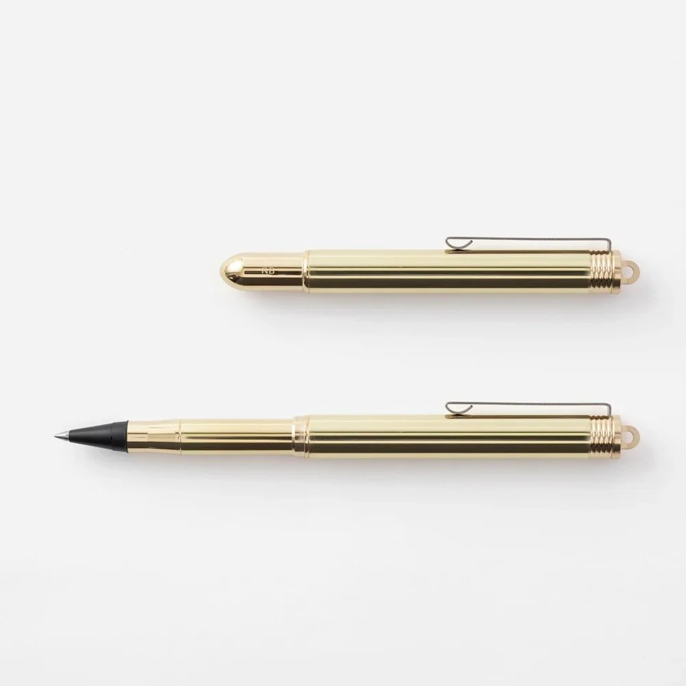 BRASS BALL POINT PEN traveler’s star版 BALLPOINT PEN – TRAVELER'S COMPANY USA
