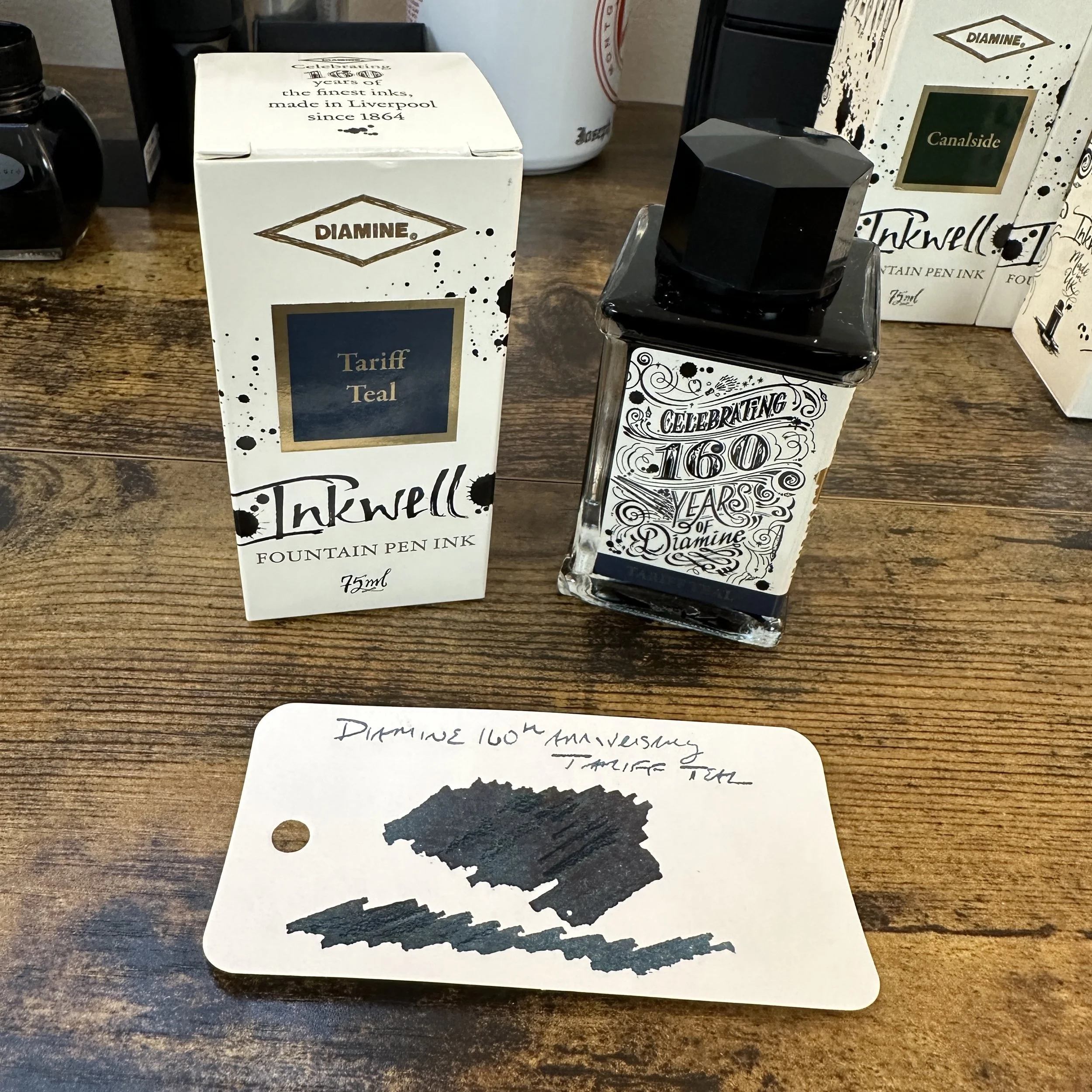 Diamine 160th Anniversary Tariff Teal