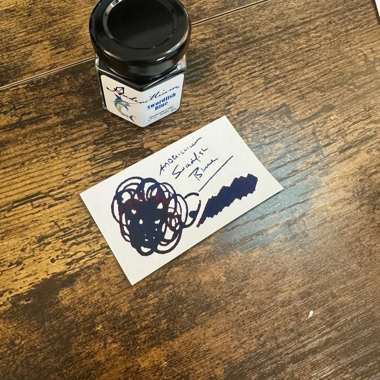Anderillium Swordfish Blue TGS Swatch