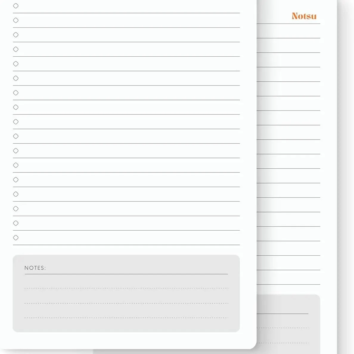 Notsu To Do Notepad Layouts