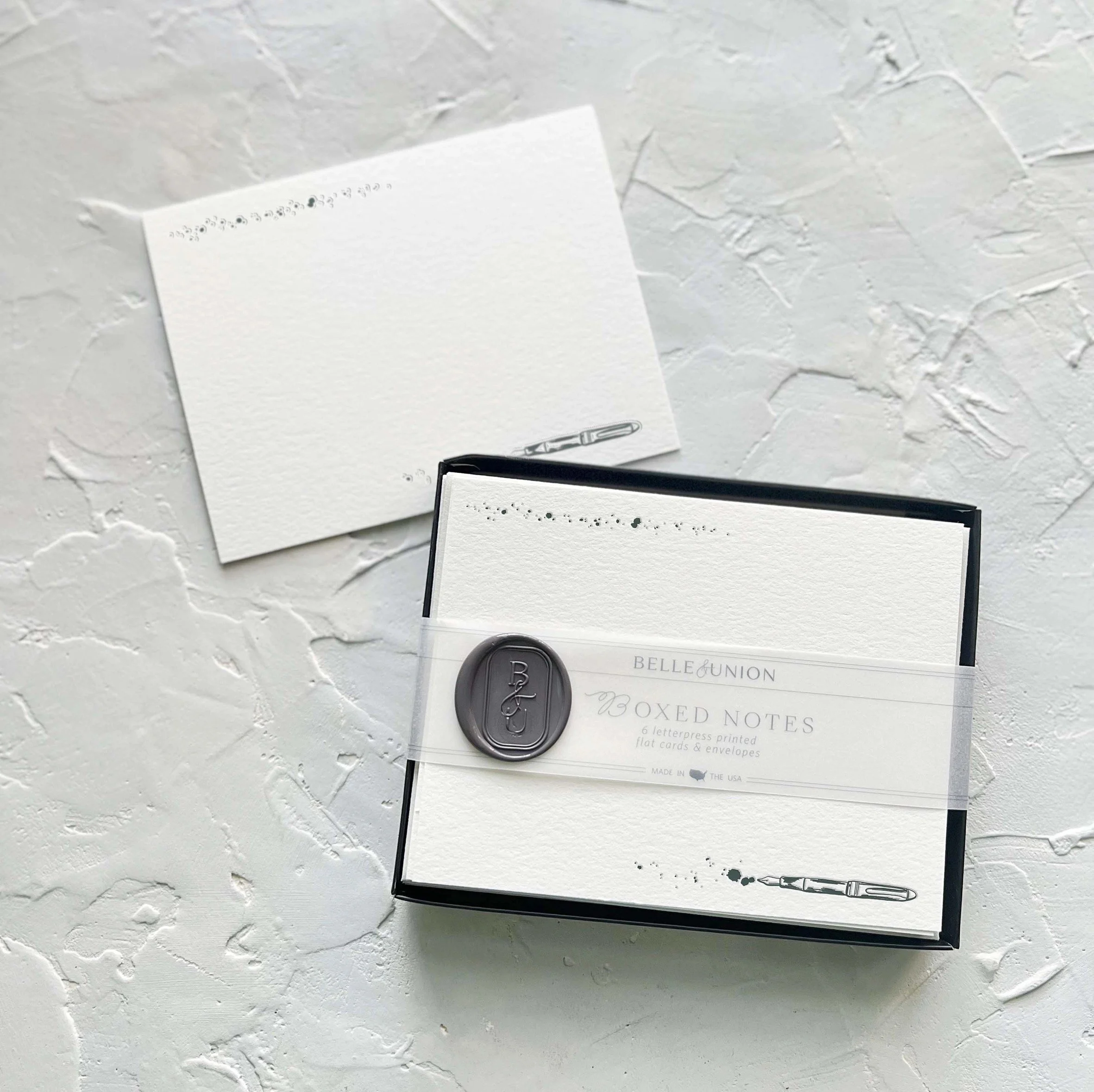 Belle & Union Boxed Notes Fountain Pen