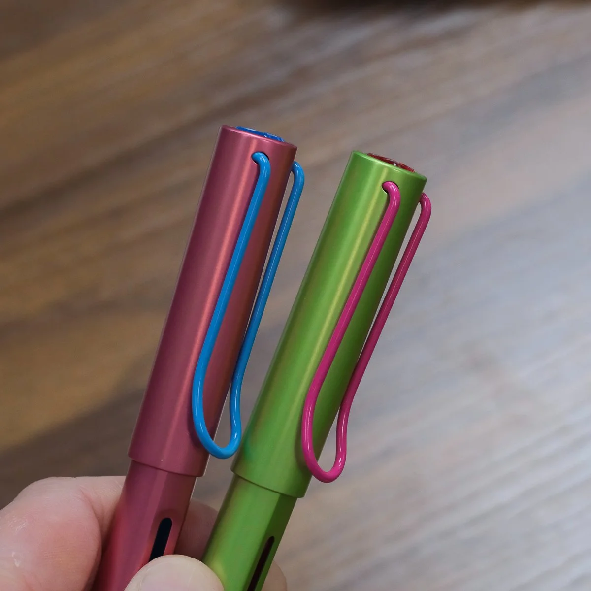 Lamy AL-Star Disco and Roller Skate Caps