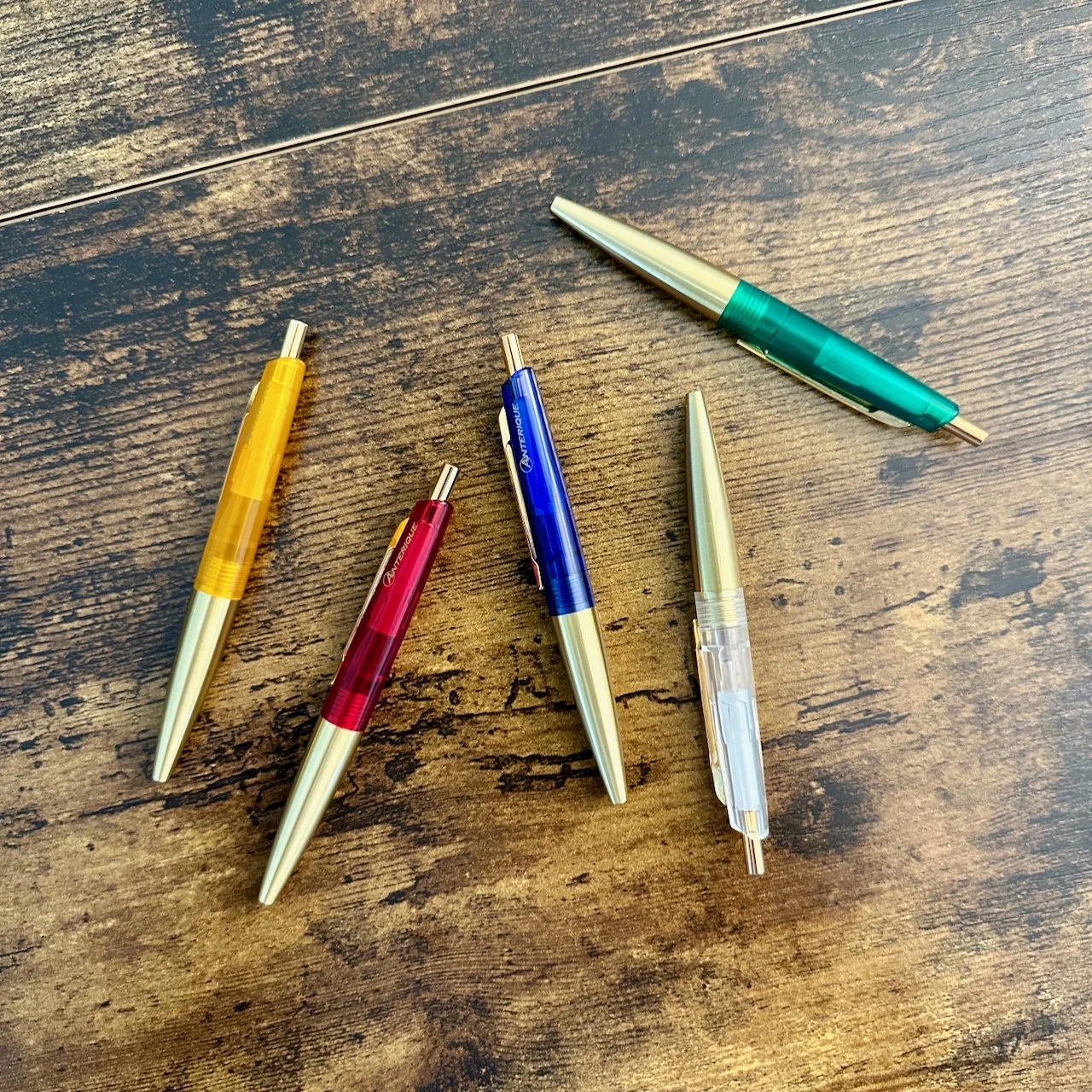 Anterique Brass Ballpoint Miniature Pens