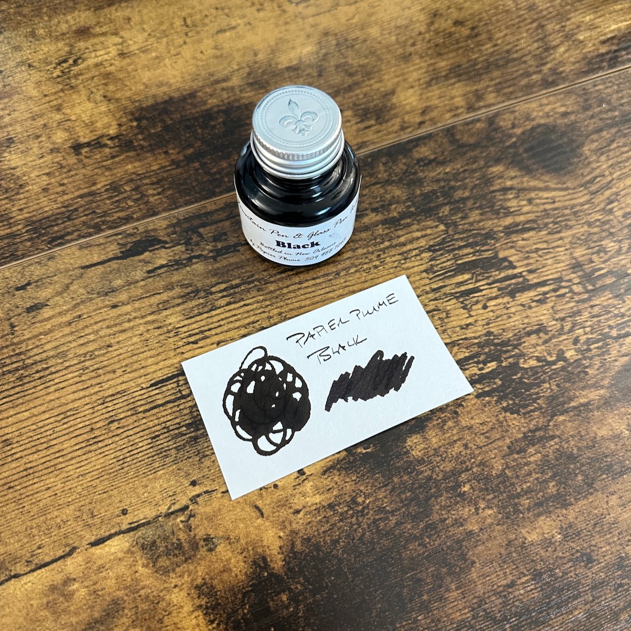 Papier Plume Black Fountain Pen Ink