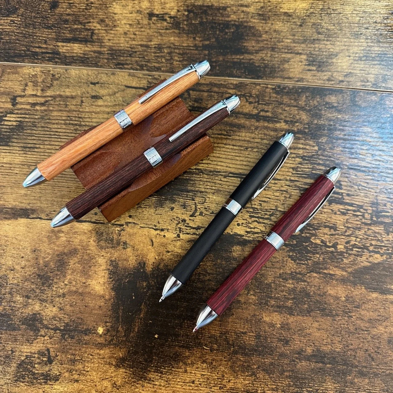 Pilot Legno Striated Multi Pens