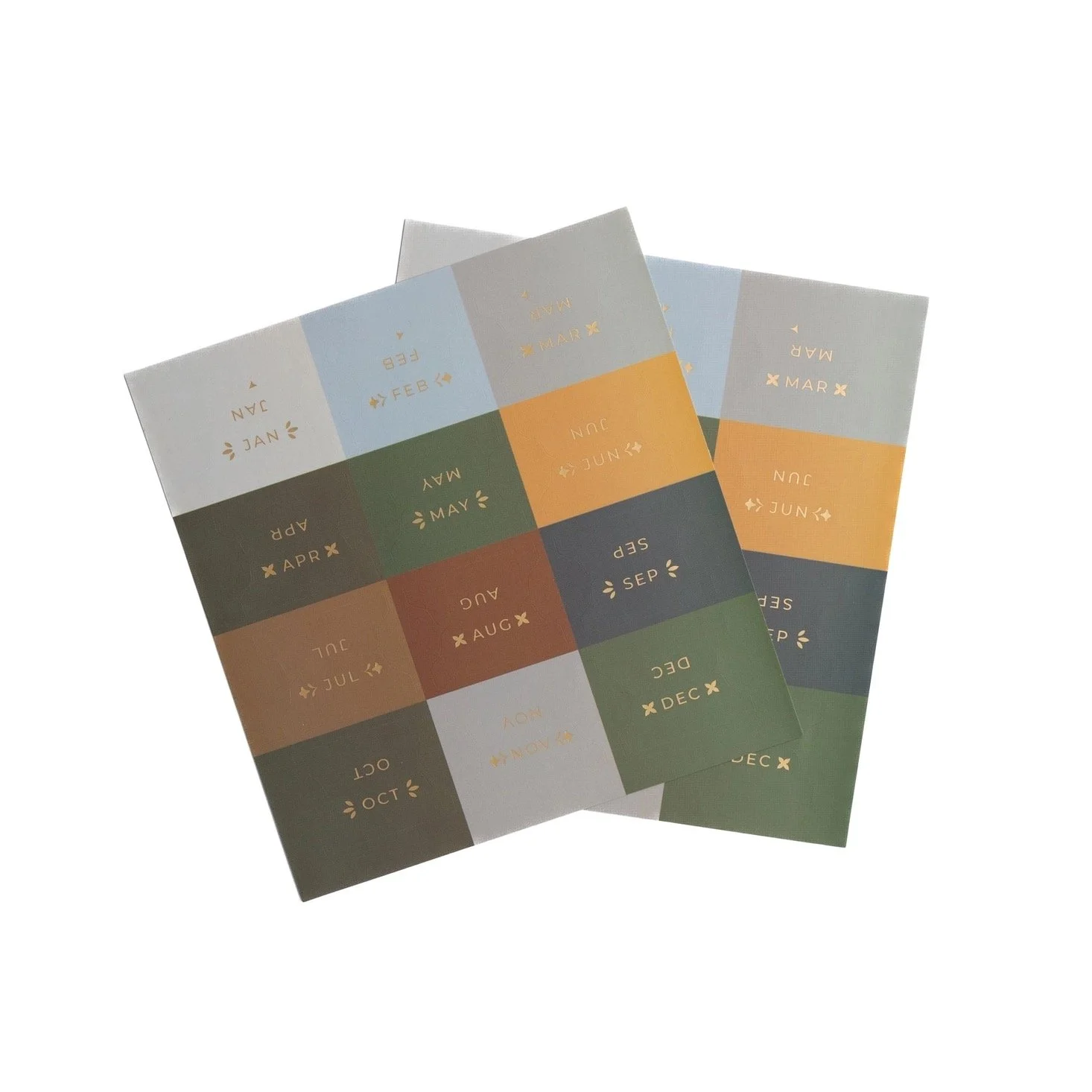 Archer & Olive Planner Tabs (Storybook Colors)