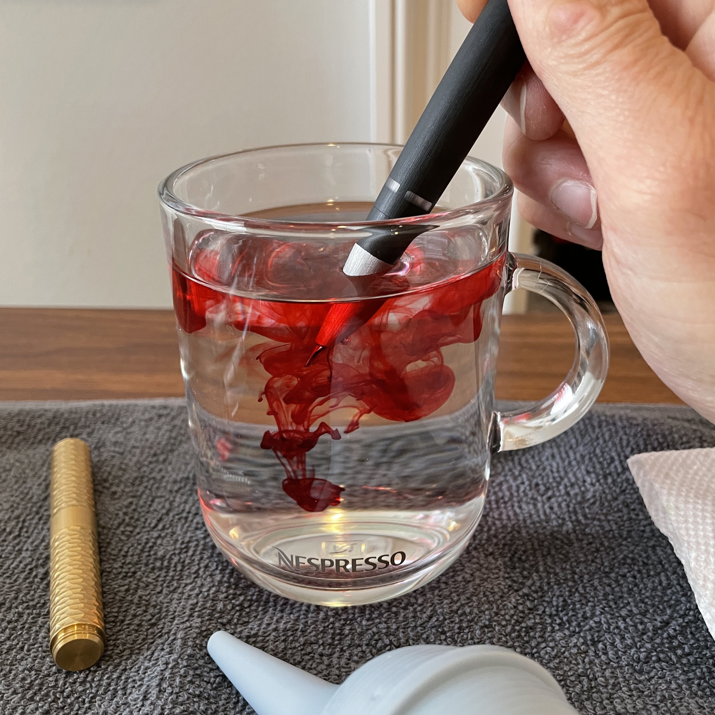 Cleaning fountain pen deals