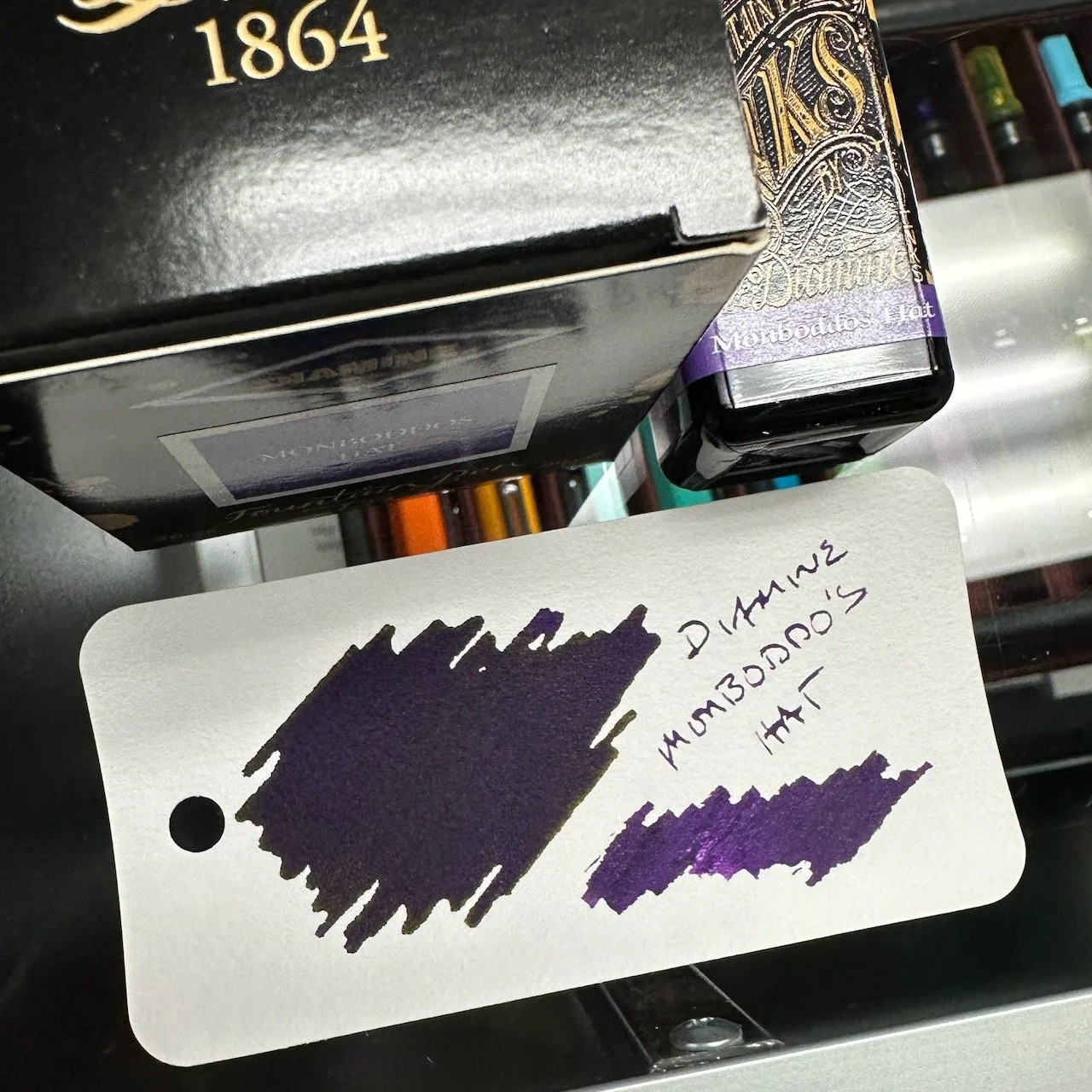 Diamine Monboddo's Hat Swatch