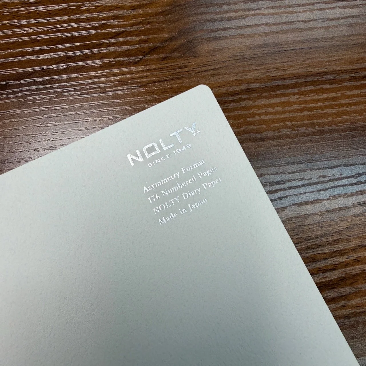 NOLTY Log Type A5 Notebook Assymetry NOLTY Logo