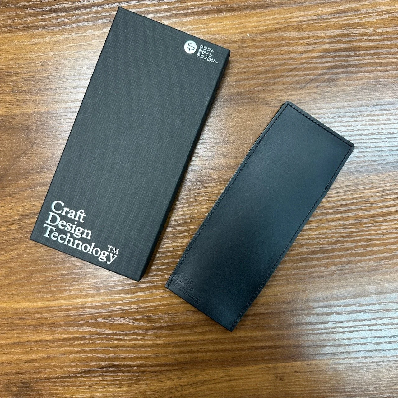 Craft Design Technology Leather Pen Sleeves Black