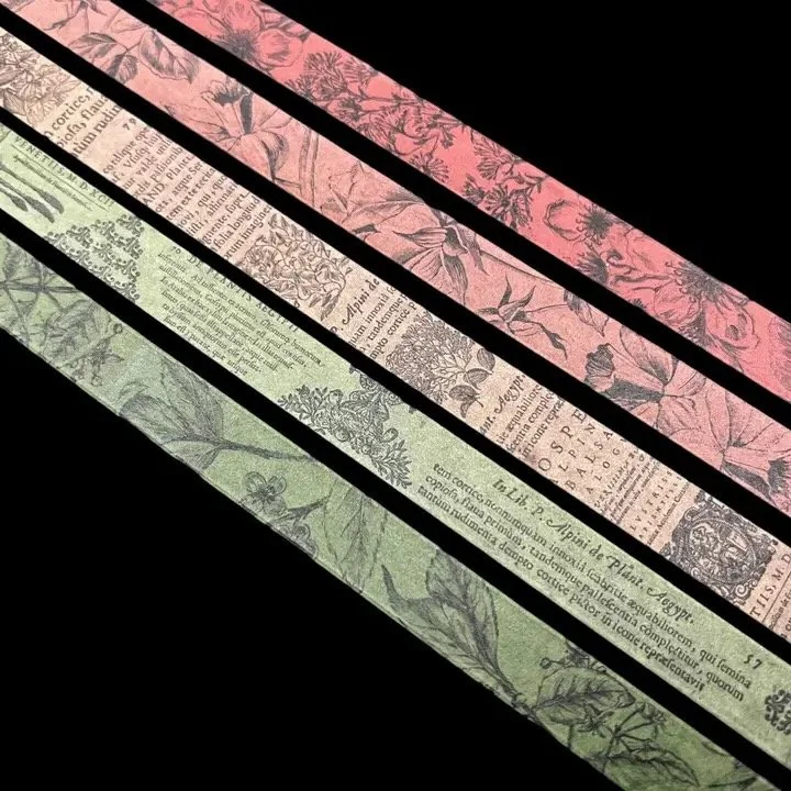 CoraCreaCrafts Floral Basics Washi Set