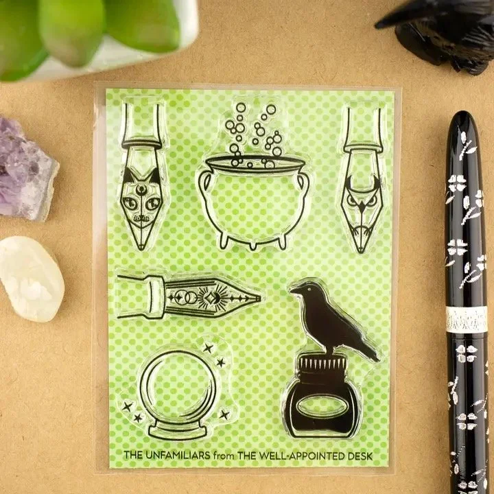 Well-Appointed Desk Acrylic Stamp Sets Unfamiliars Stock