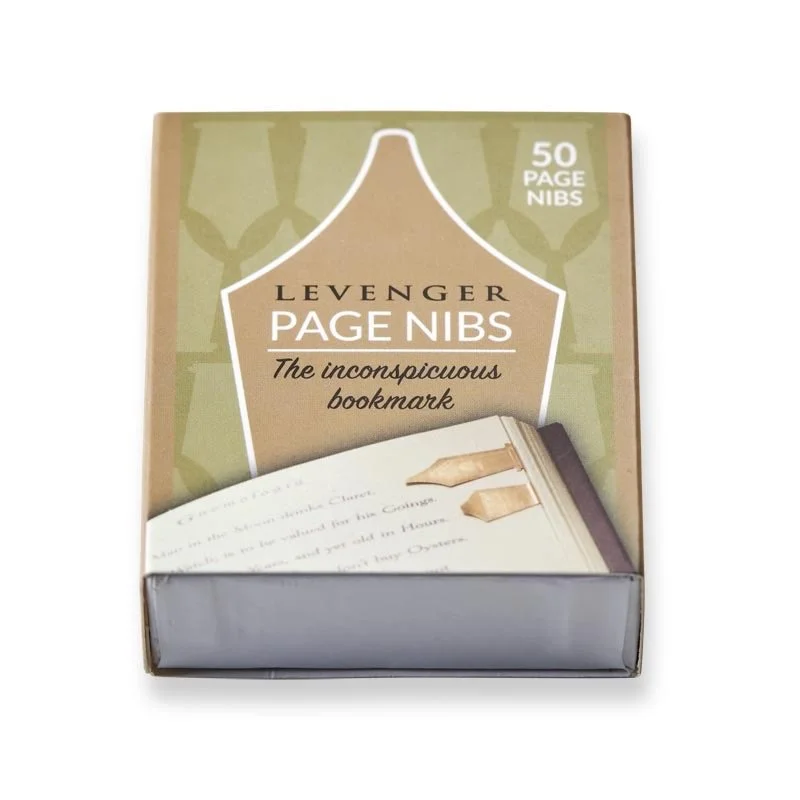 Levenger Page Nibs Box of 50 Closed