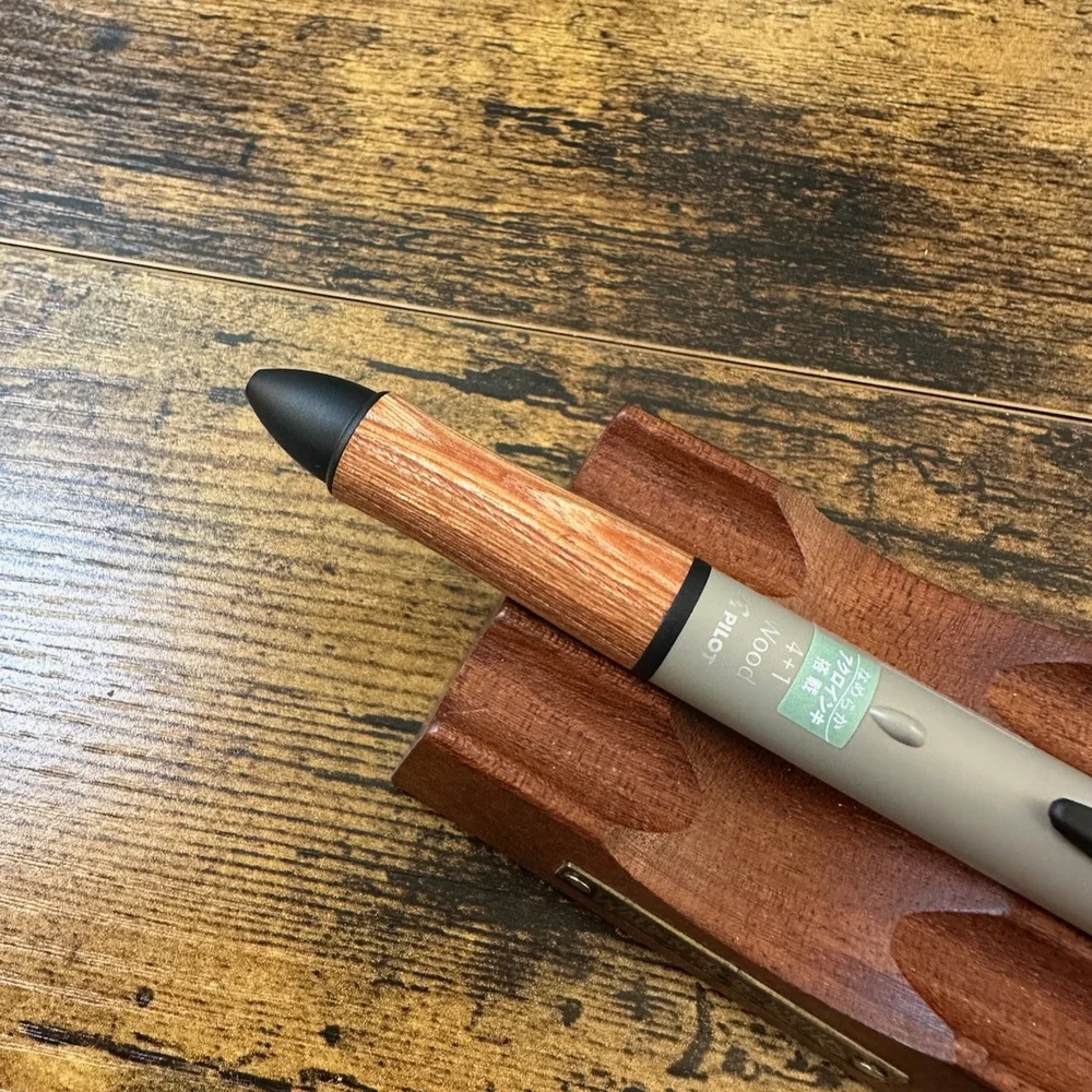 筆記具 PILOT 4+1 WOOD Gradation-brown 4+1 Wood Ballpoint Pen & Mechanical Pencil / Pilot – bungu