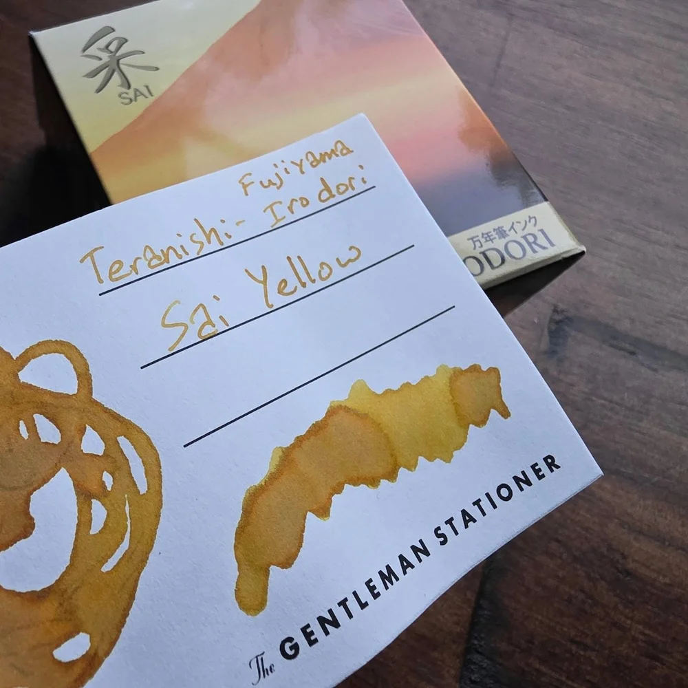 Teranishi Fujiyama Irodori Inks — The Gentleman Stationer