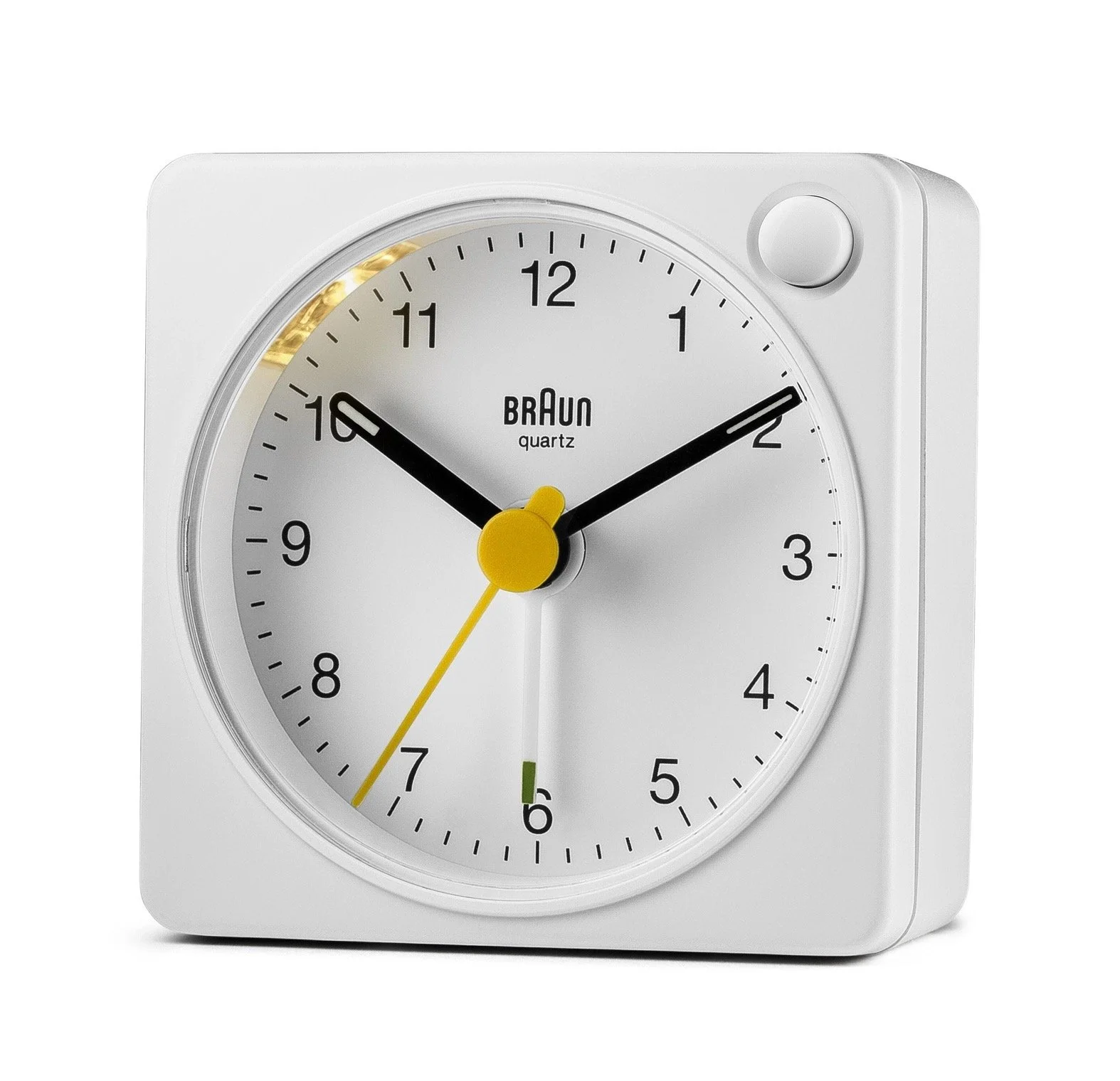 Braun Alarm Clock White with Light