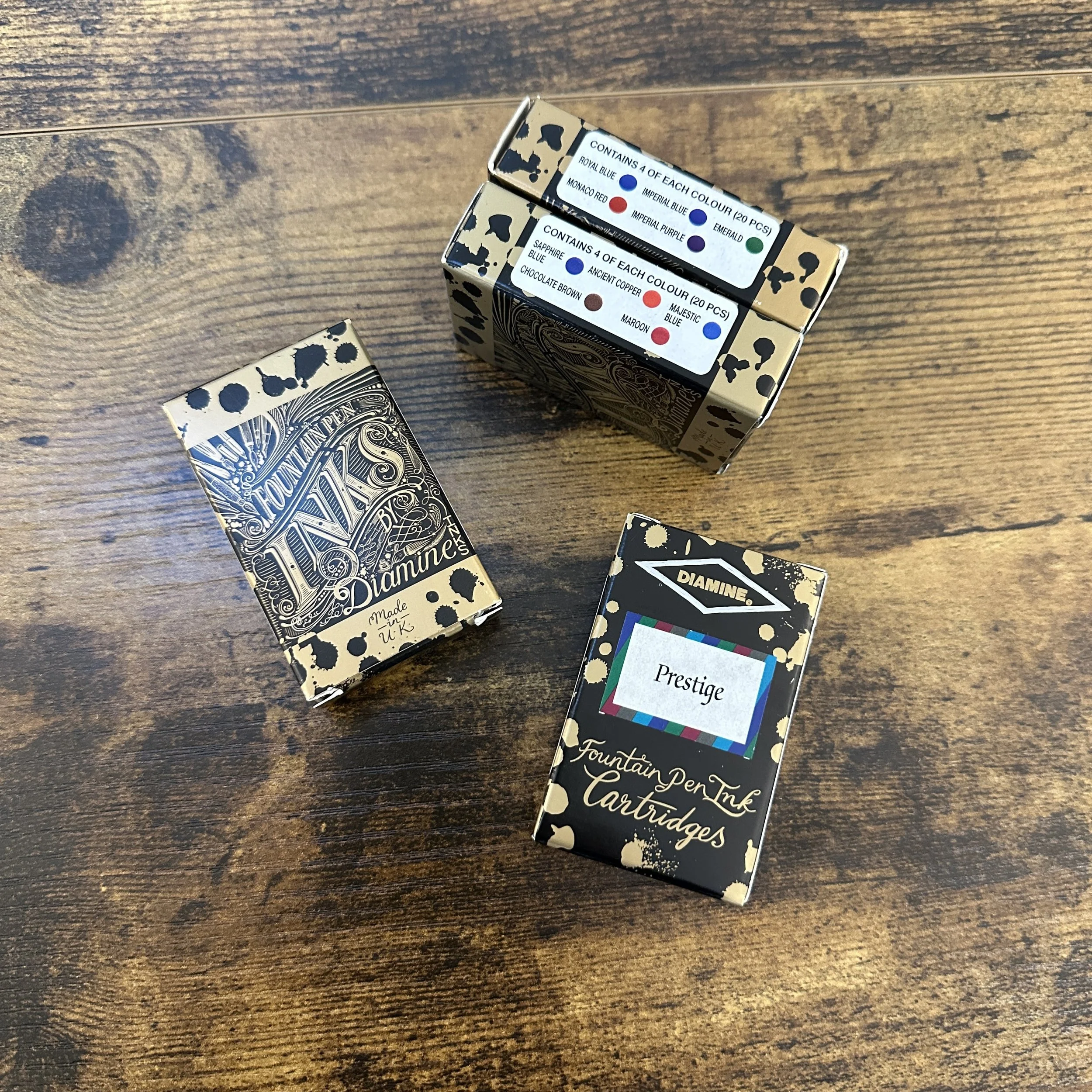 Diamine Ink Cartridge Assortment