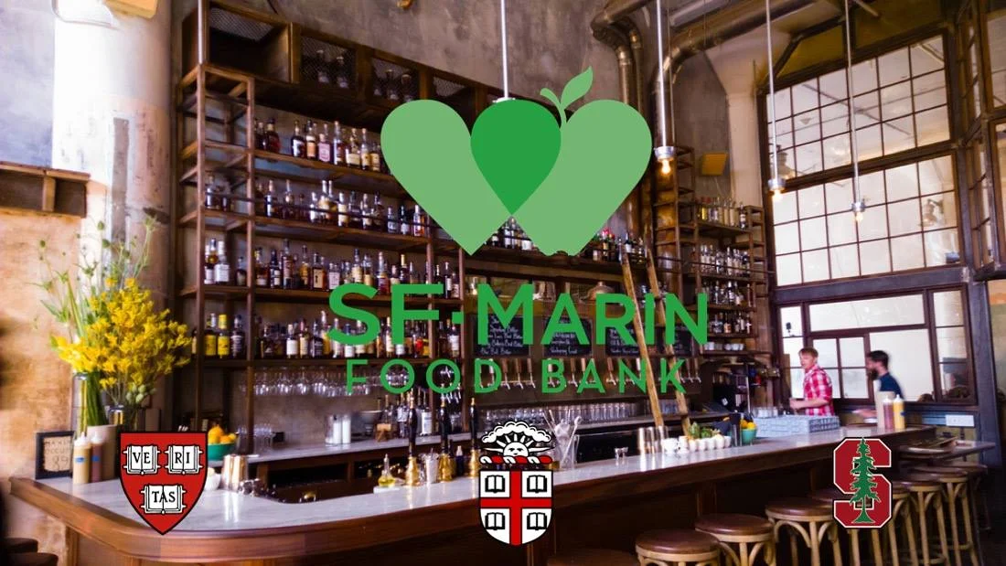 Volunteering at the SF Food Bank with Stanford and Harvard Alumni