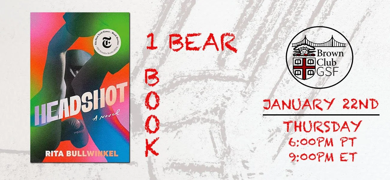 1 Bear 1 Book Alumni Wide Book Club Presents Rita Bullwinkel '11 Discussing her Novel Headshot