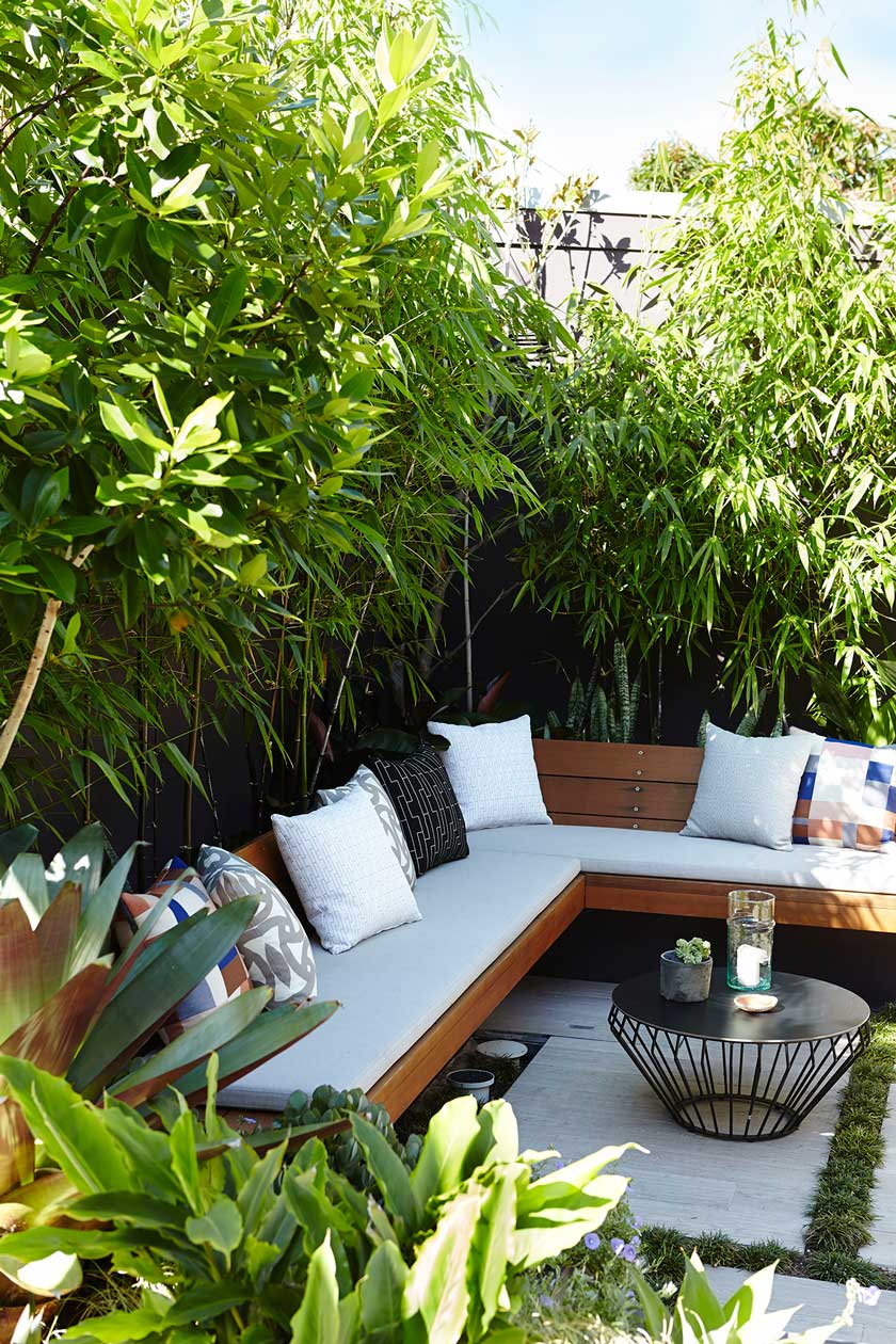 Plan ahead so you start spring with a flourishing garden. Image from Adam Robinson Design's Glebe Landscape Design project