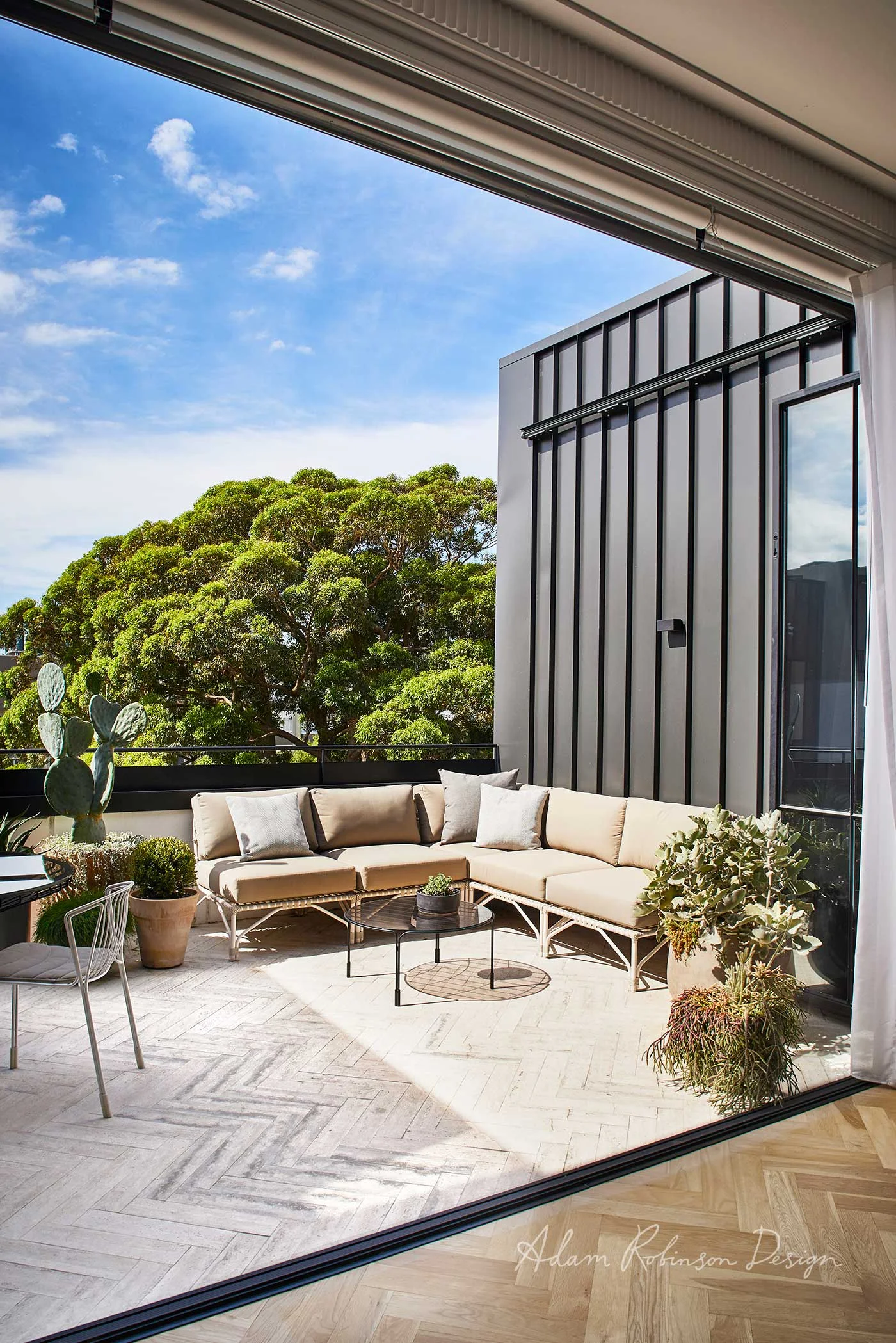 Rooftop Balcony Garden Waterloo Balcony — Adam Robinson Design