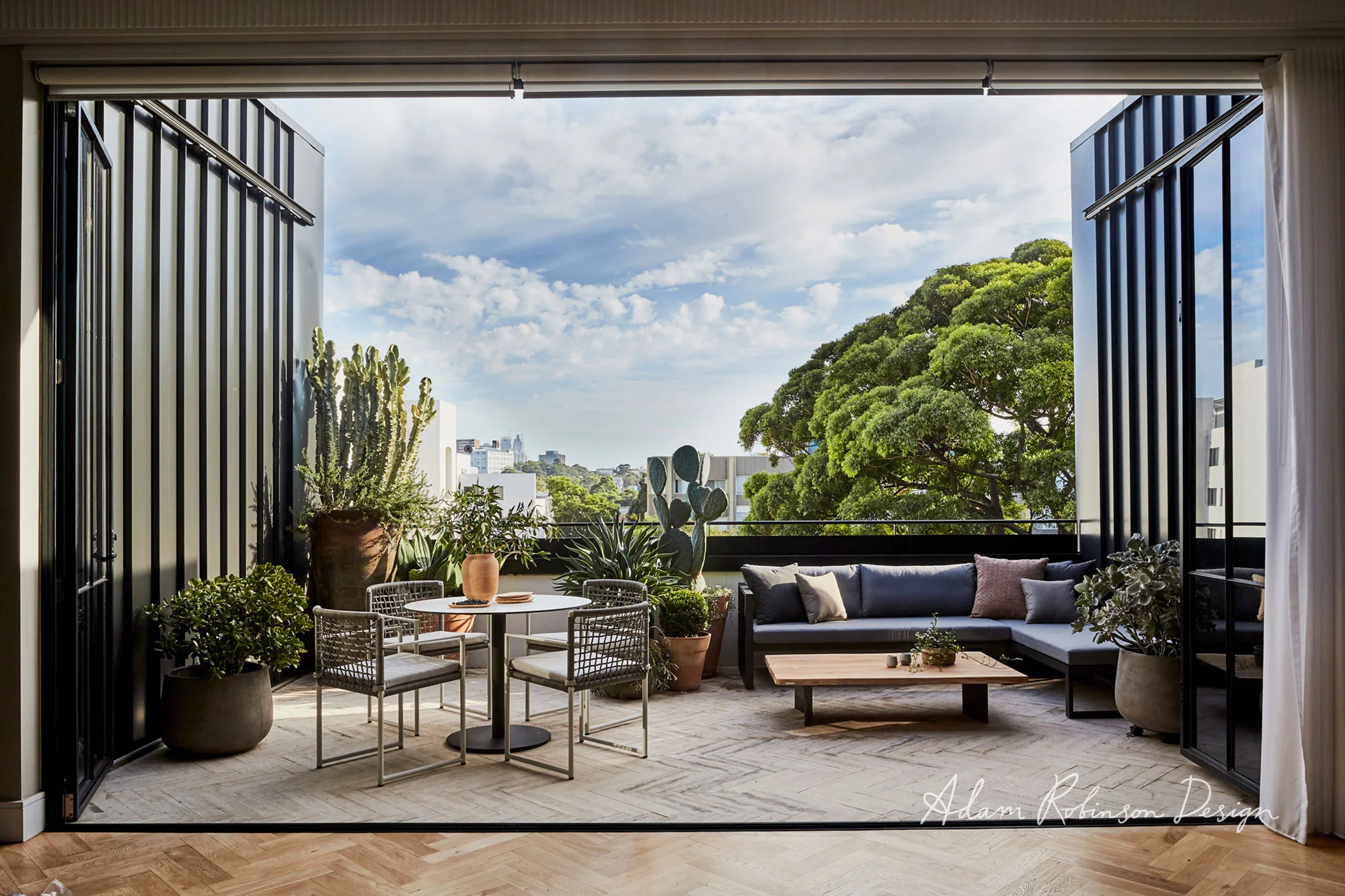 One Balcony, Four Ways — Adam Robinson Design