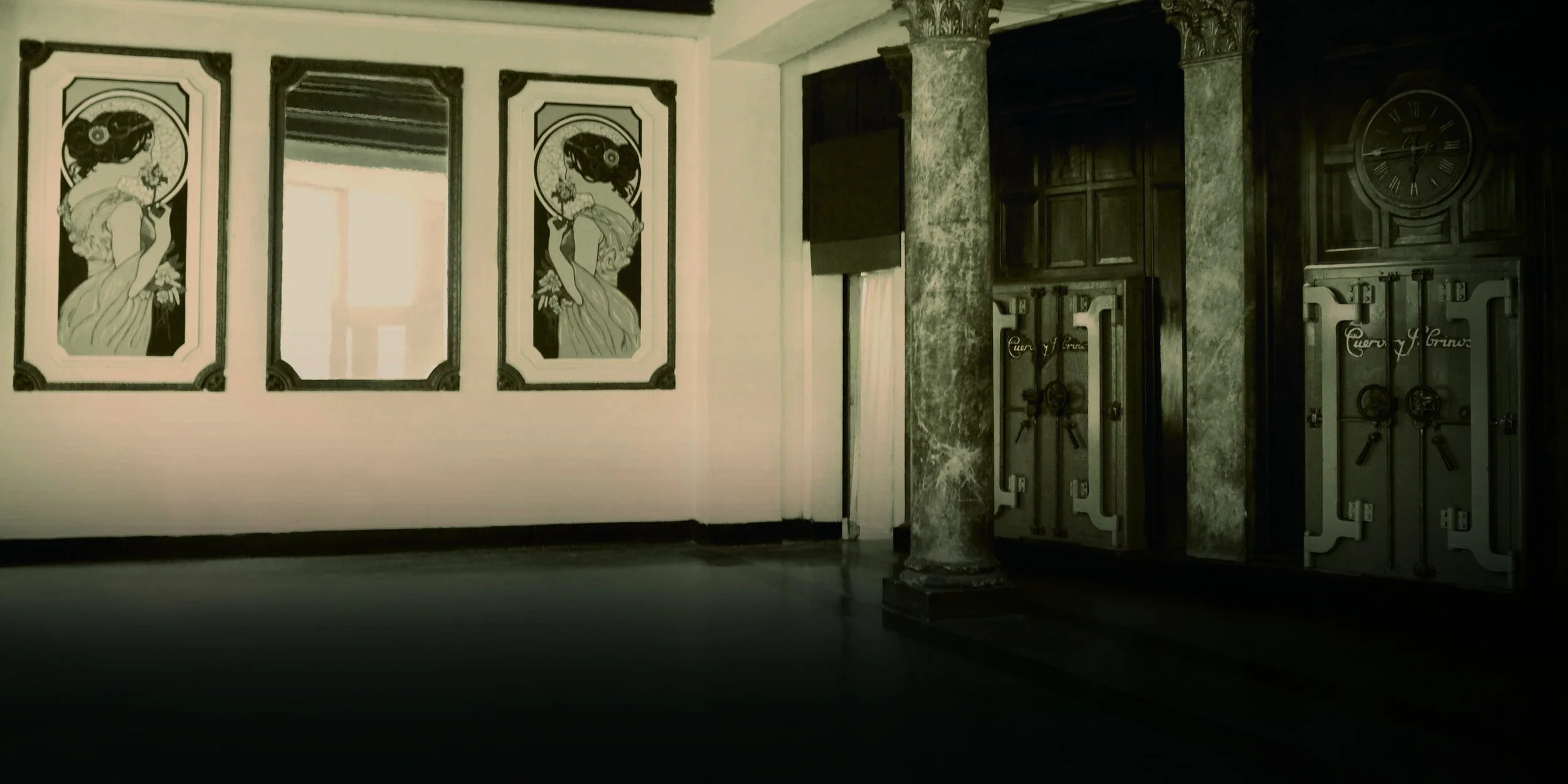 The Historic Cuervo y Sobrinos Vault - can still be seen in downtown Havana.