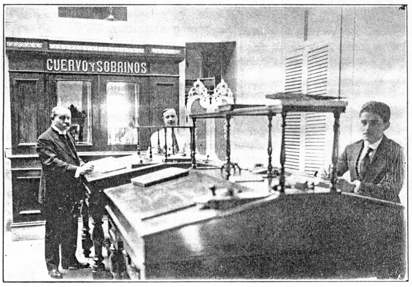 The Cuervo y Sobrinos operation over 100 years ago in Havana.