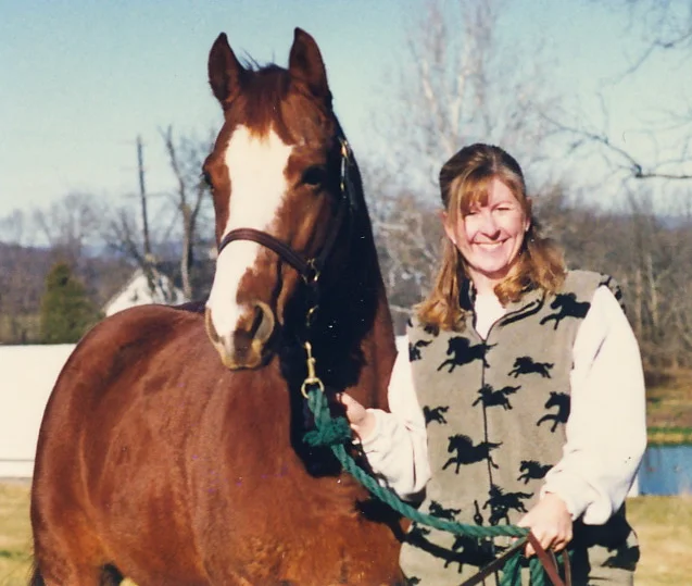 My Quarter horse mare Copper