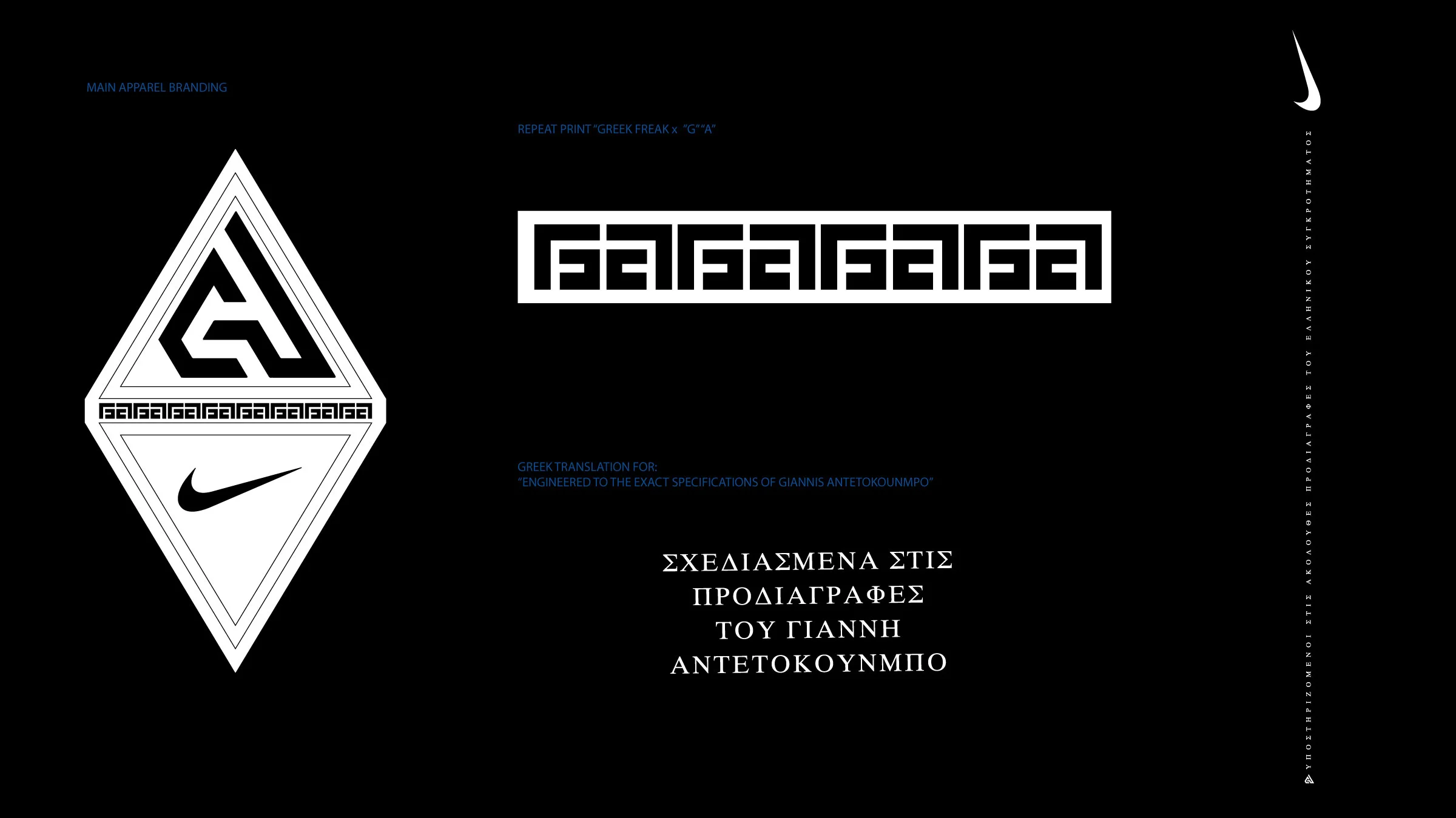 GIANNIS ANTETOKOUNMPO BRAND ID