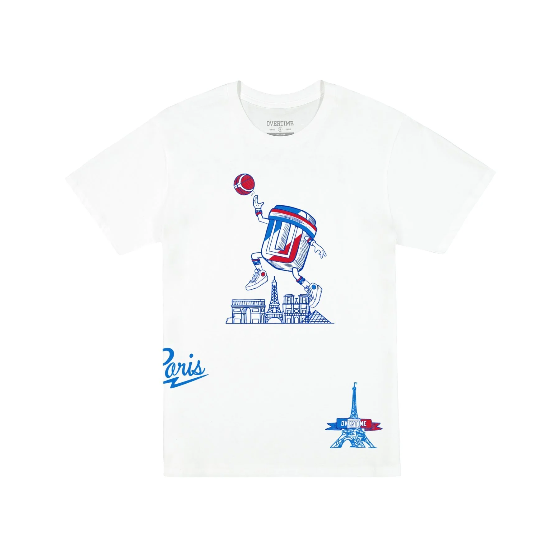 OVERTIME PARIS - CITY SERIES TEES BY DOC