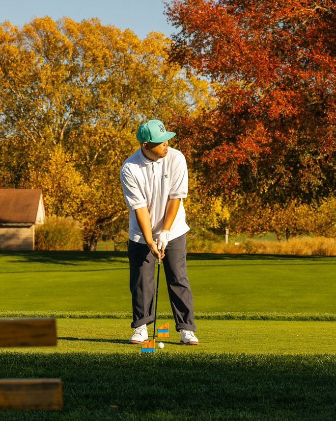 Trophy Hunting&reg; Game Changer Golf Polo in action. ⛳️
Available online at the Trophy Hunting&reg; web shop and in at @badlands1st 

📸@shotbyud 

Go @nyliberty 🏆