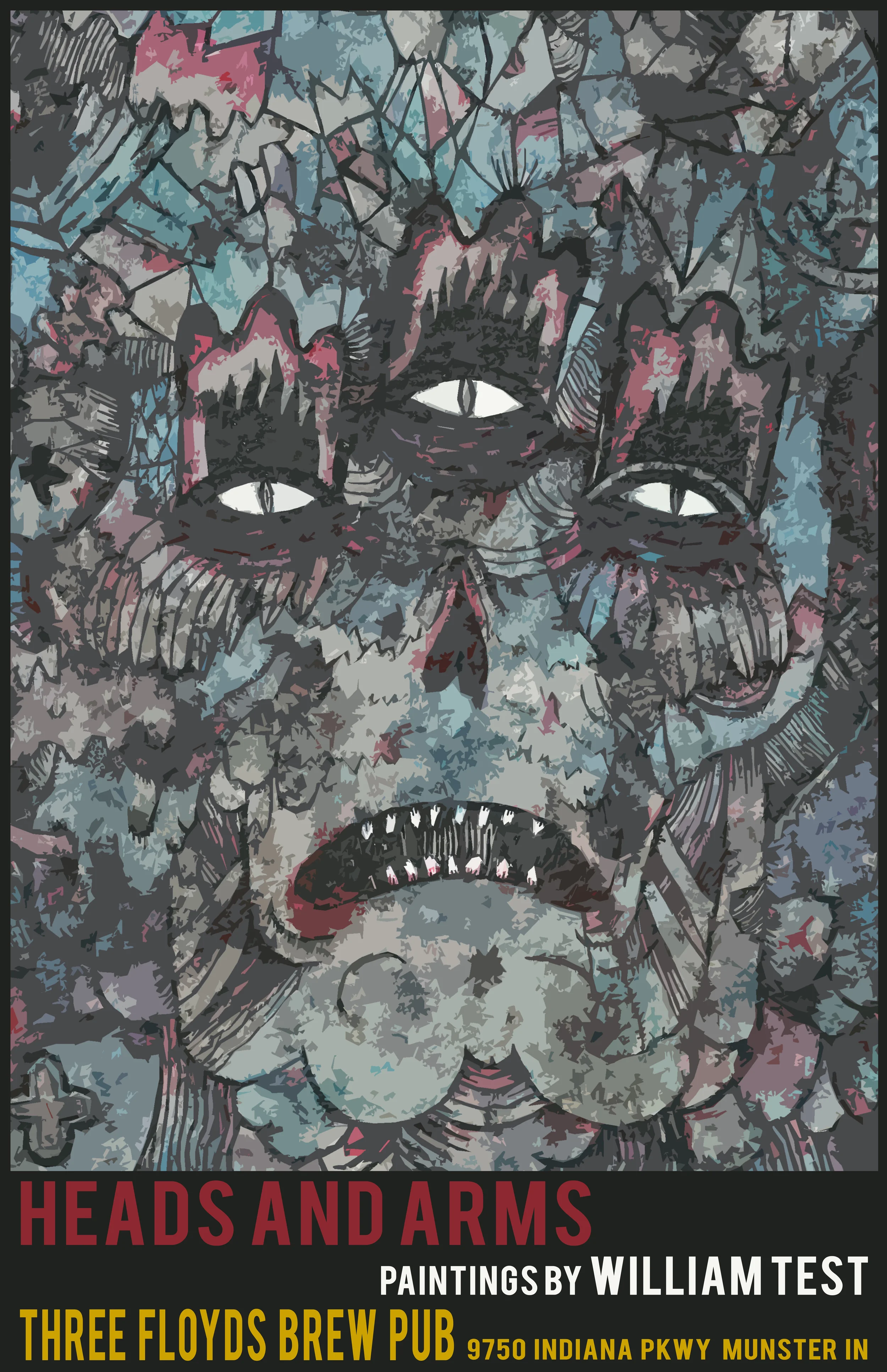 Three Floyds Brew Pub Heads and Arms: September 19, 2013 - March 19, 2014