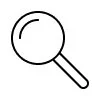 Magnifying glass icon