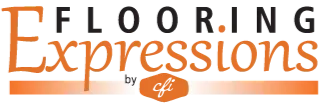 Text reading 'Express your emotions' with the word 'Emotions' in large orange letters and the rest in smaller black and orange letters.