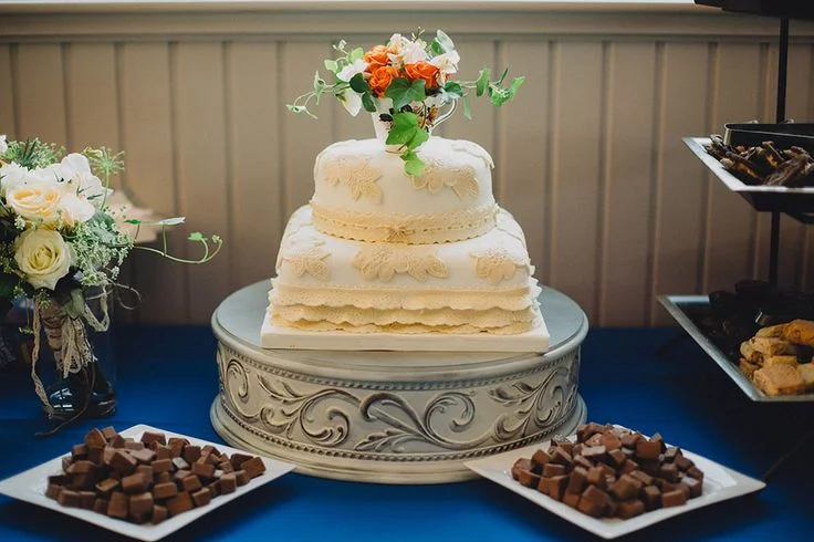 The 2nd Wedding cake and dessert buffet of the day.