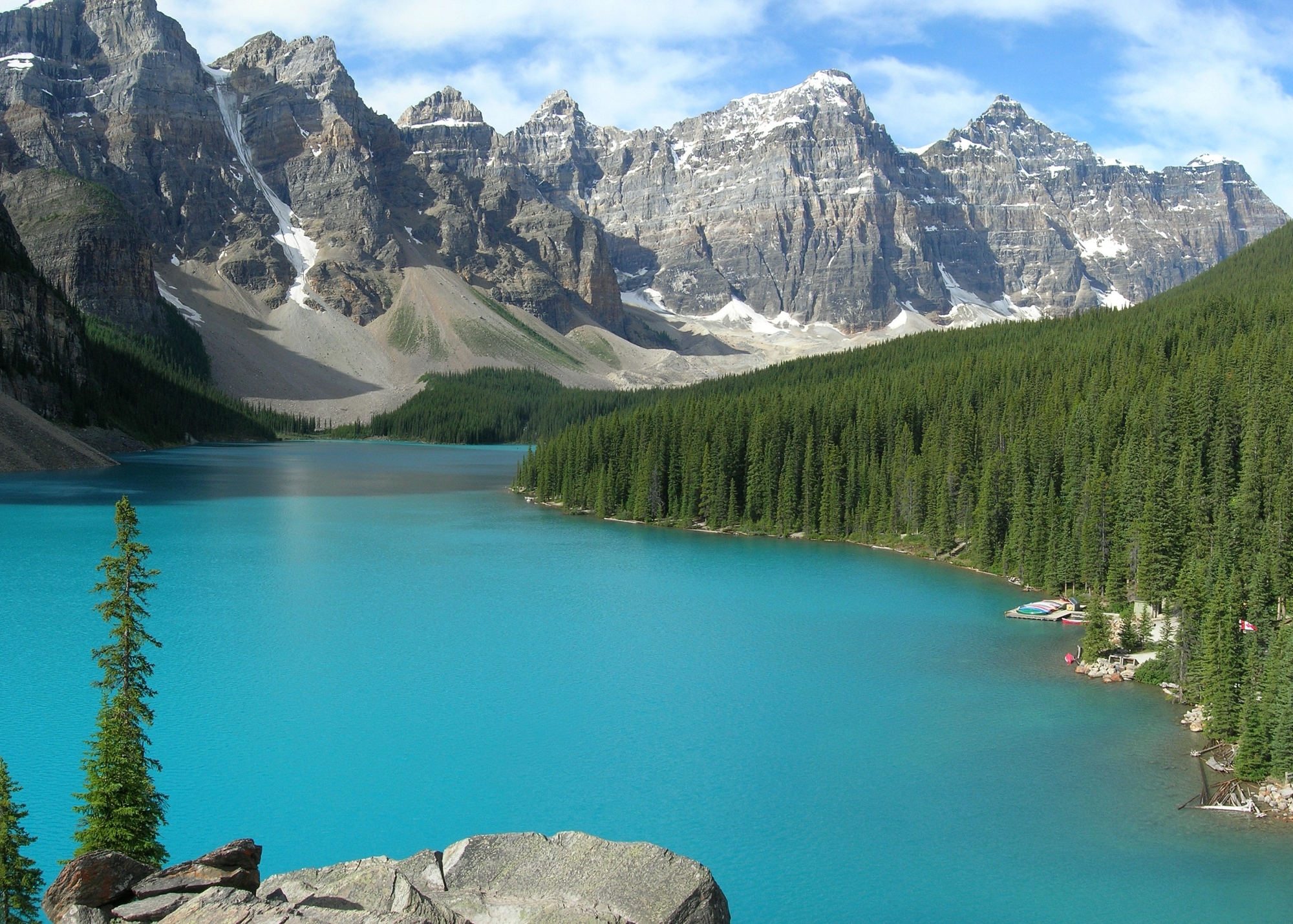 Moraine Lake in Banff National Park
