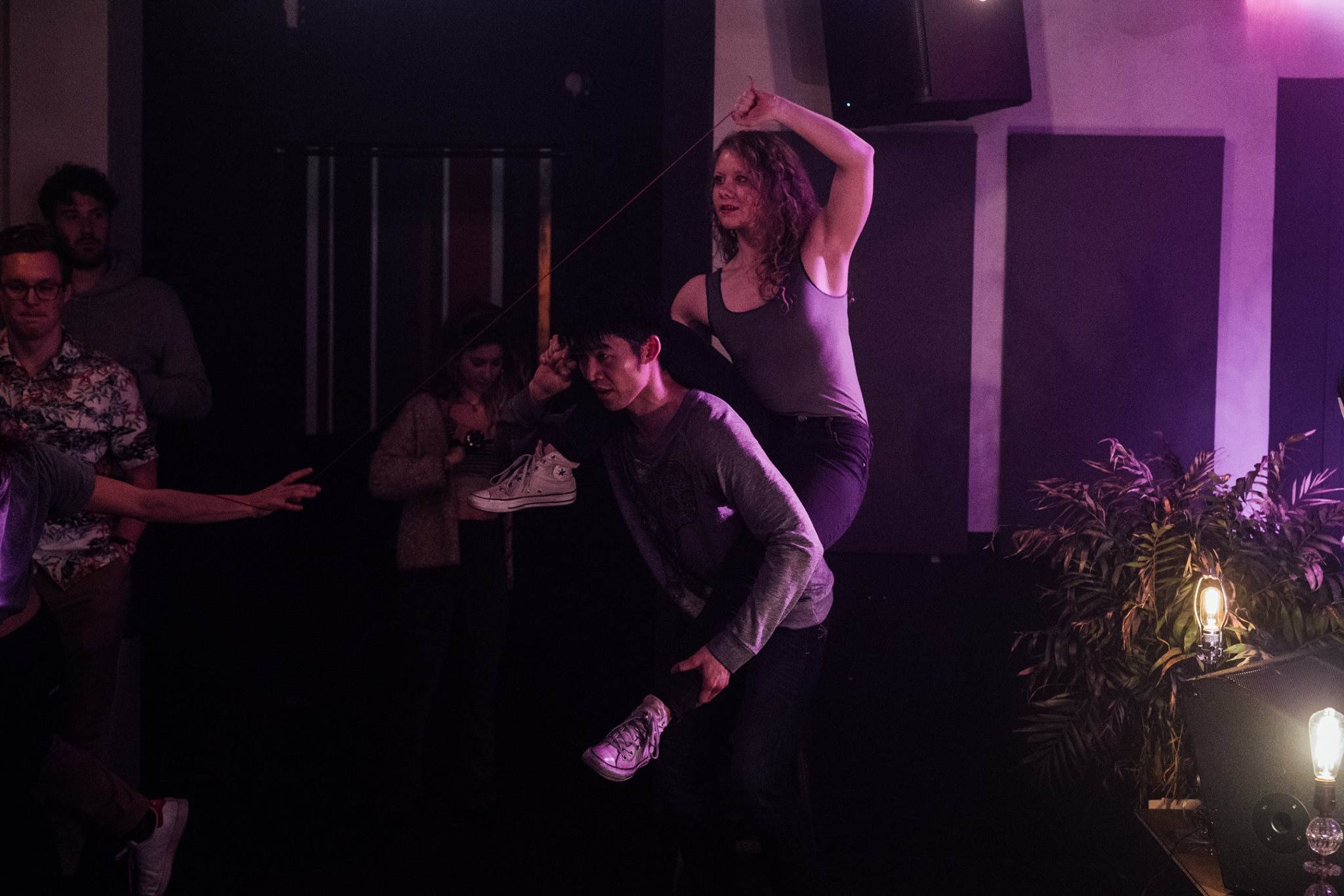    half-baked   A theatrical concert experiment by Elliah Heiftetz and Srda Vasiljevic in collaboration with Jennifer Jancuska + The BringAbout April 2017  Photography by Aysia Marotta 