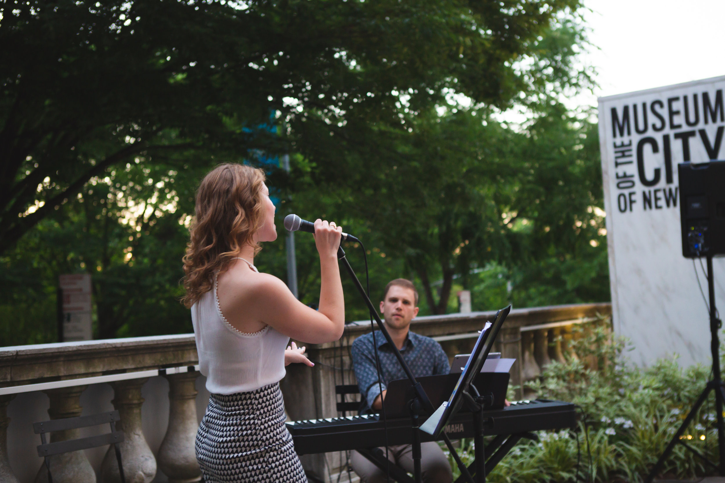   Unexpected Pairings: Beer and Chocolate Event  Museum of the City of New York Featured jazz singer July 19, 2018  With Henry Koperski 