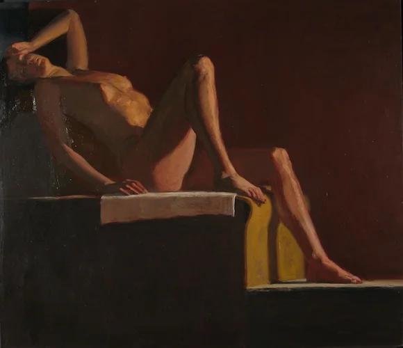 Nude with Arm Raised